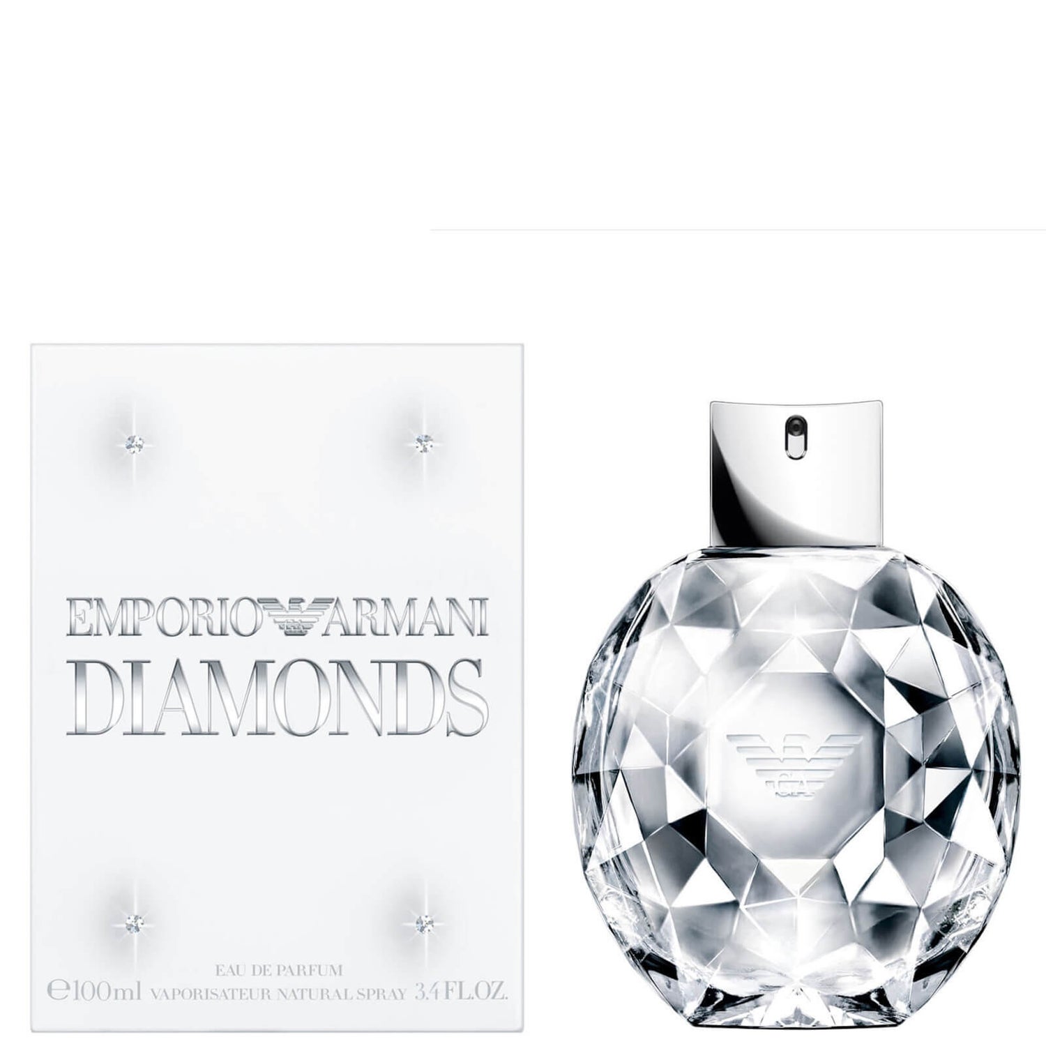 Emporio Armani Diamonds Eau De Parfum, 100ml At John Lewis Partners |  