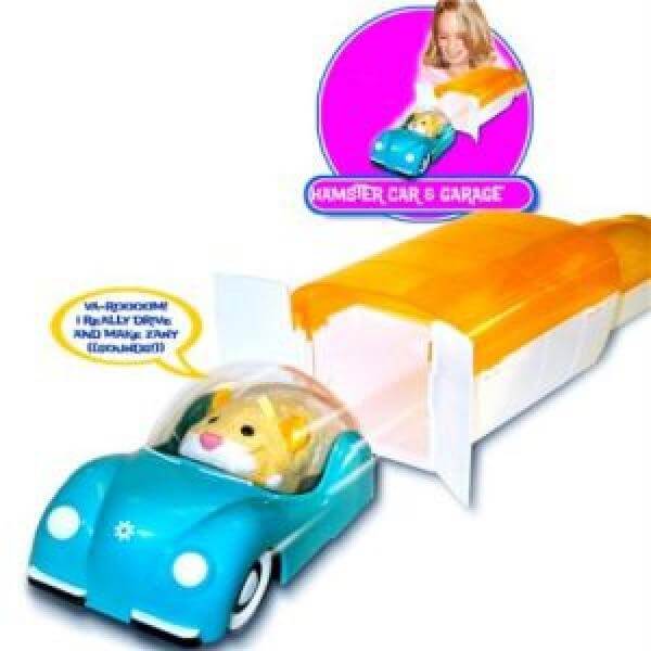 Zhu Zhu Go Go Pets Hamster Mobile Car and Garage