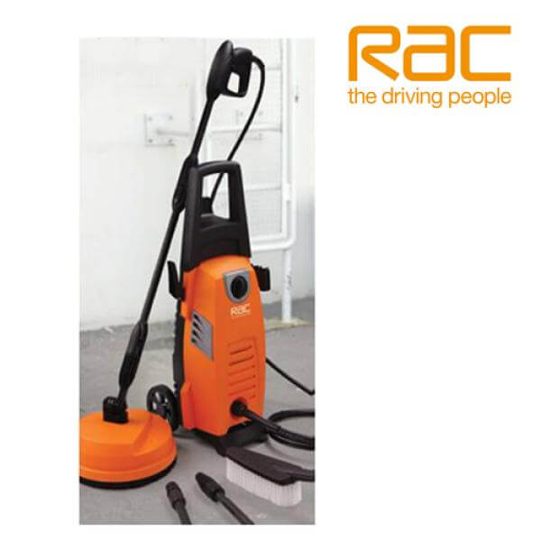 RAC 1300W UPRIGHT PRESSURE WASHER WITH ACCESSORIES RACHP133A