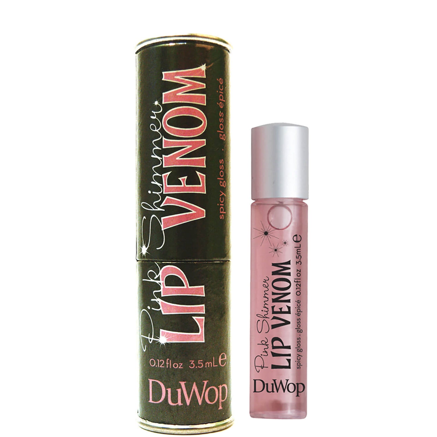 DuWop Lip Venom Pink Shimmer .12oz