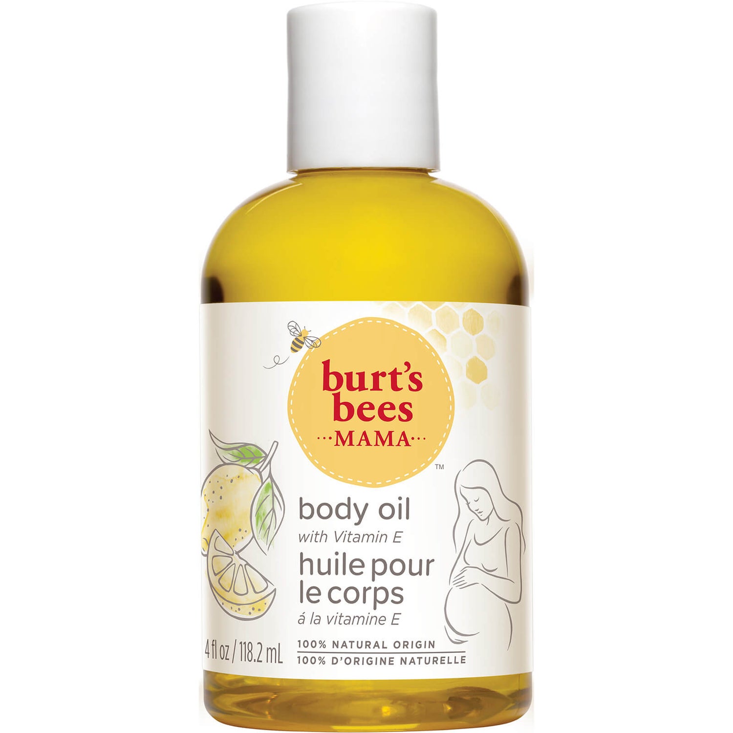 Масло для тела с витамином Е Burt's Bees Mama Bee Body Oil with Vitamin E