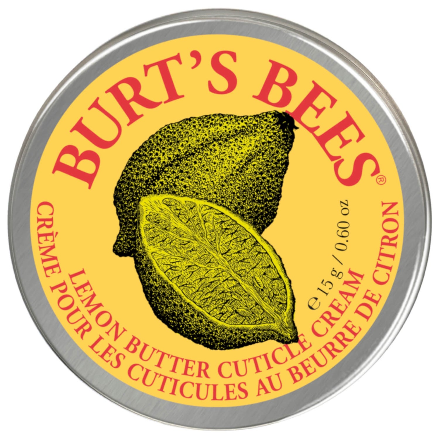 Burt's Bees レモン バター キューティクル クリーム(15g)