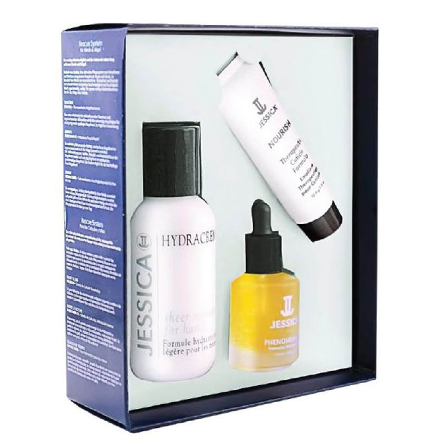 Jessica Rescue System For Cuticles And Nails (3 Products)