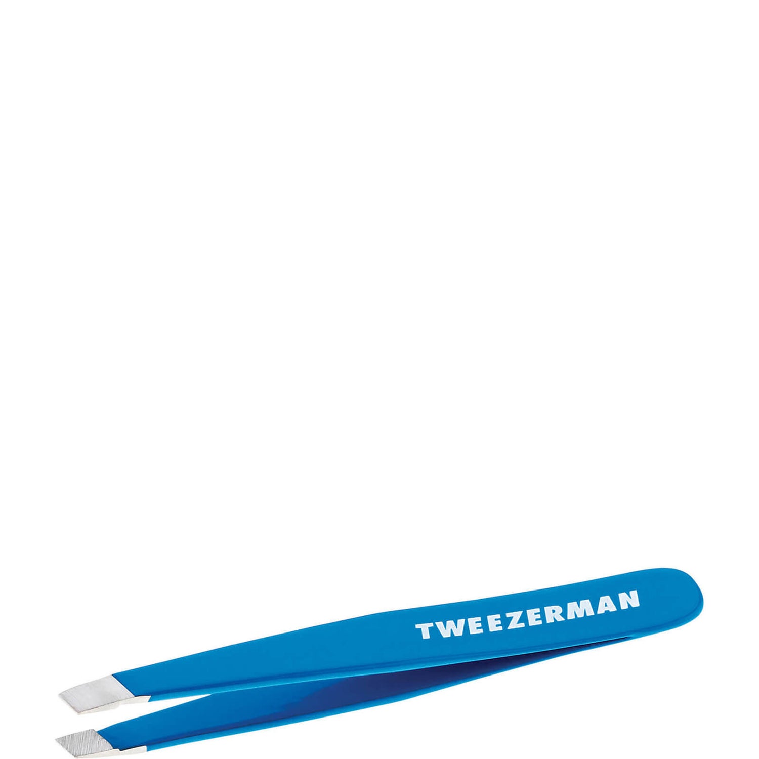 Tweezerman Mini Slant-Pinzette - Blue Bahama
