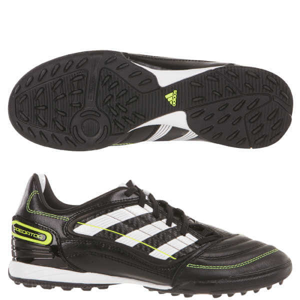 adidas Predator Absolado X Junior Turf Football Boot Black Running White Electricity
