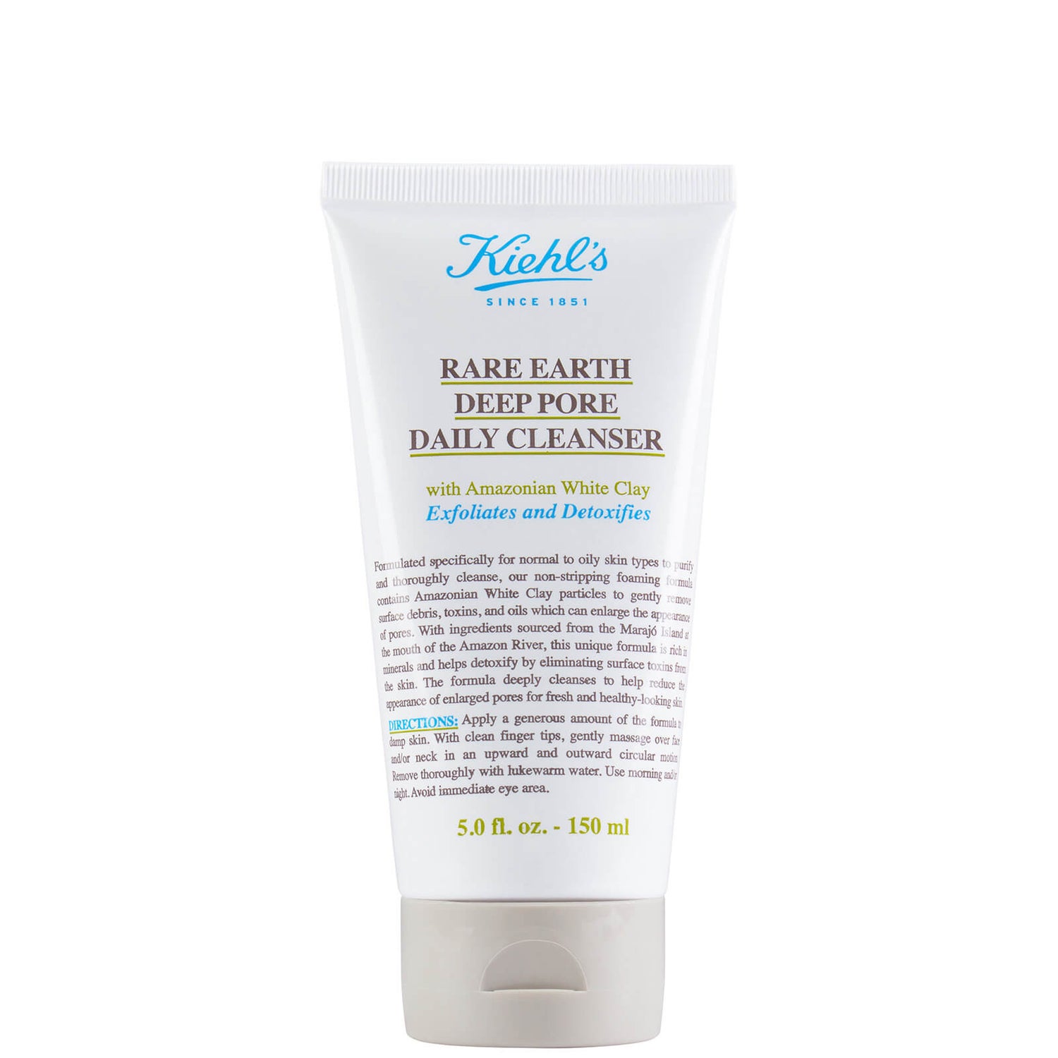 Kiehl's Rare Earth Deep Pore Daily Cleanser (Various Sizes)