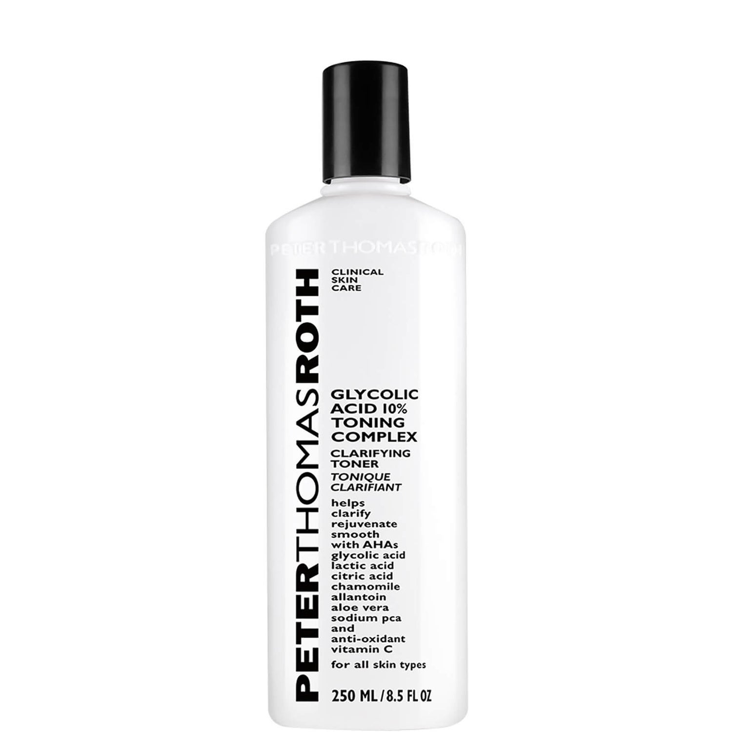 Peter Thomas Roth tonique éclaircissant à l'acide glycolique 250ml