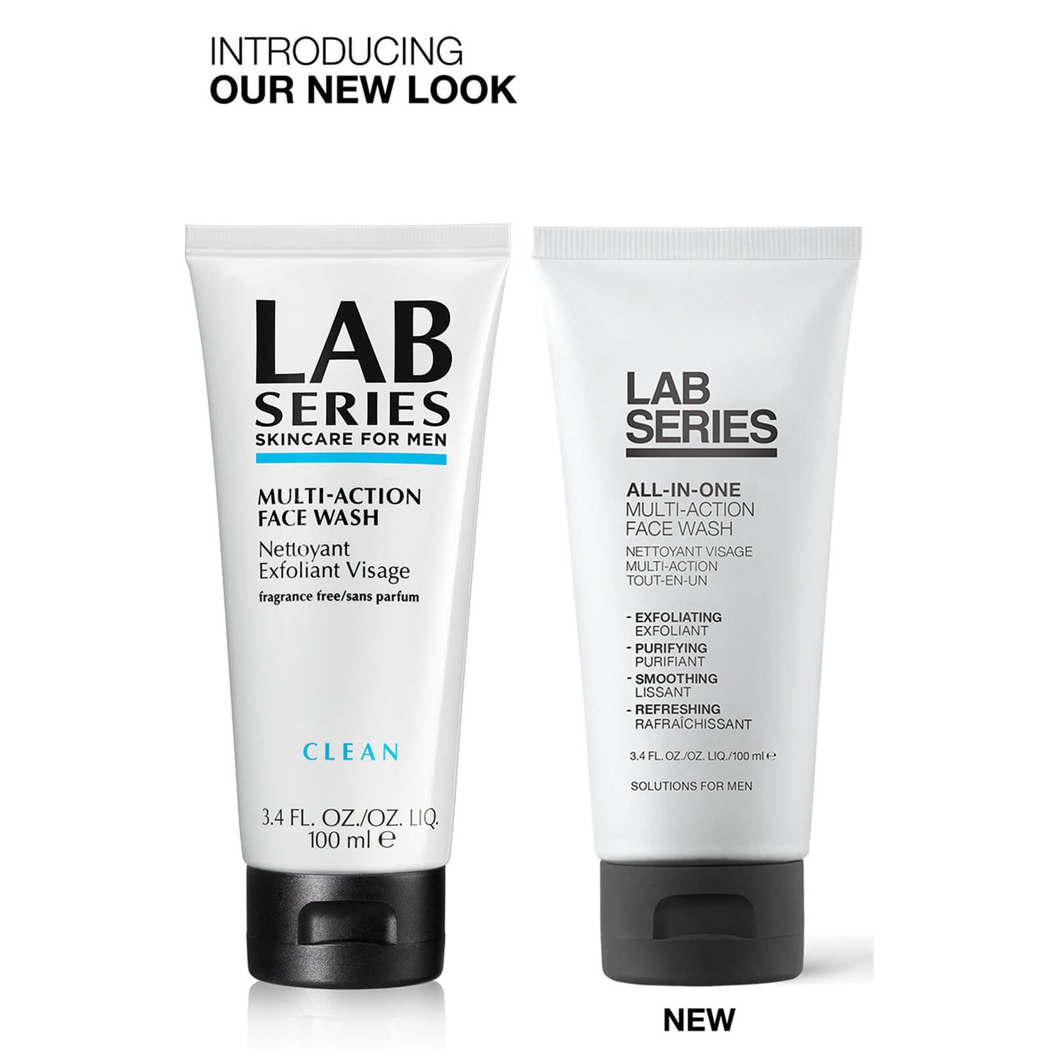 Lab Series Skincare For Men Multi-Action Face Wash (normale/droge huid) 100ml