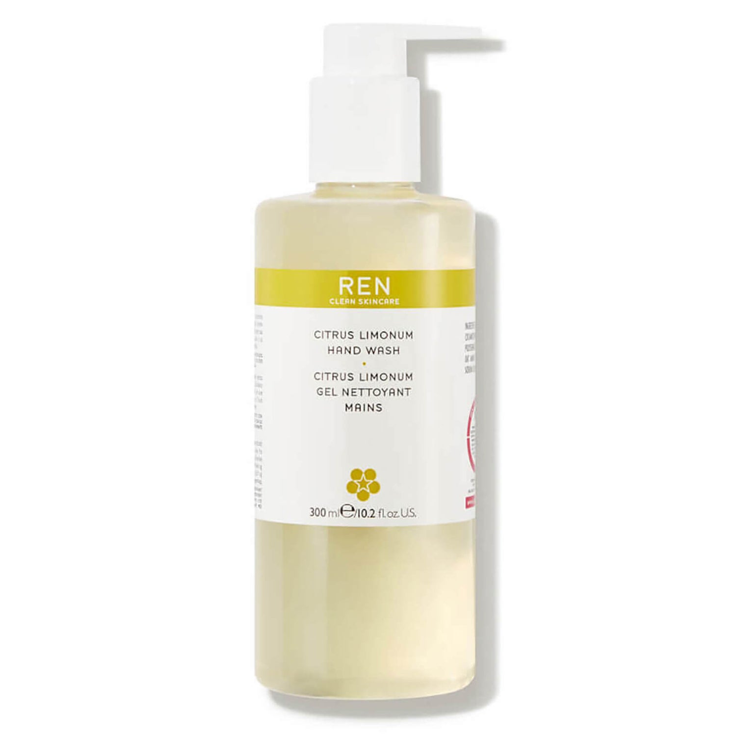 Savon pour les mains au citron REN Clean Skincare Citrus Limonum (300ml)