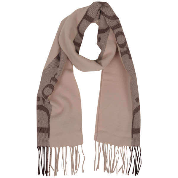 Christian Dior Women s Wool Mix Scarf Pink Clothing Zavvi UK