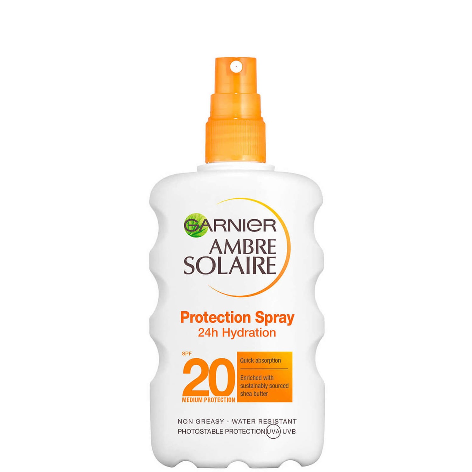Spray Protetor Solar Ultra-Hidratante FPS20 da Garnier Ambre Solaire 200 ml