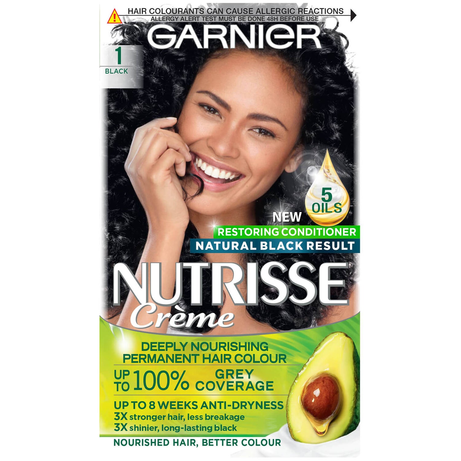 Garnier Nutrisse Permanent Hair Dye (forskellige nuancer)