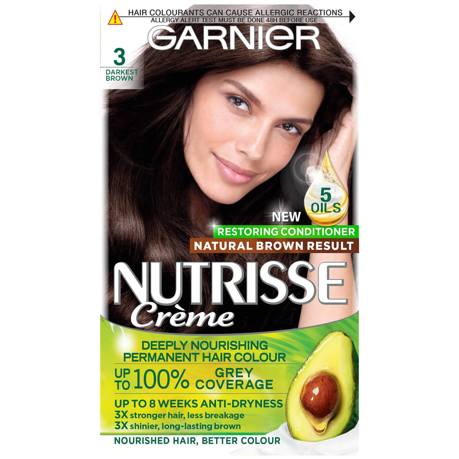 Garnier Nutrisse Permanent Hair Dye (Various Shades)