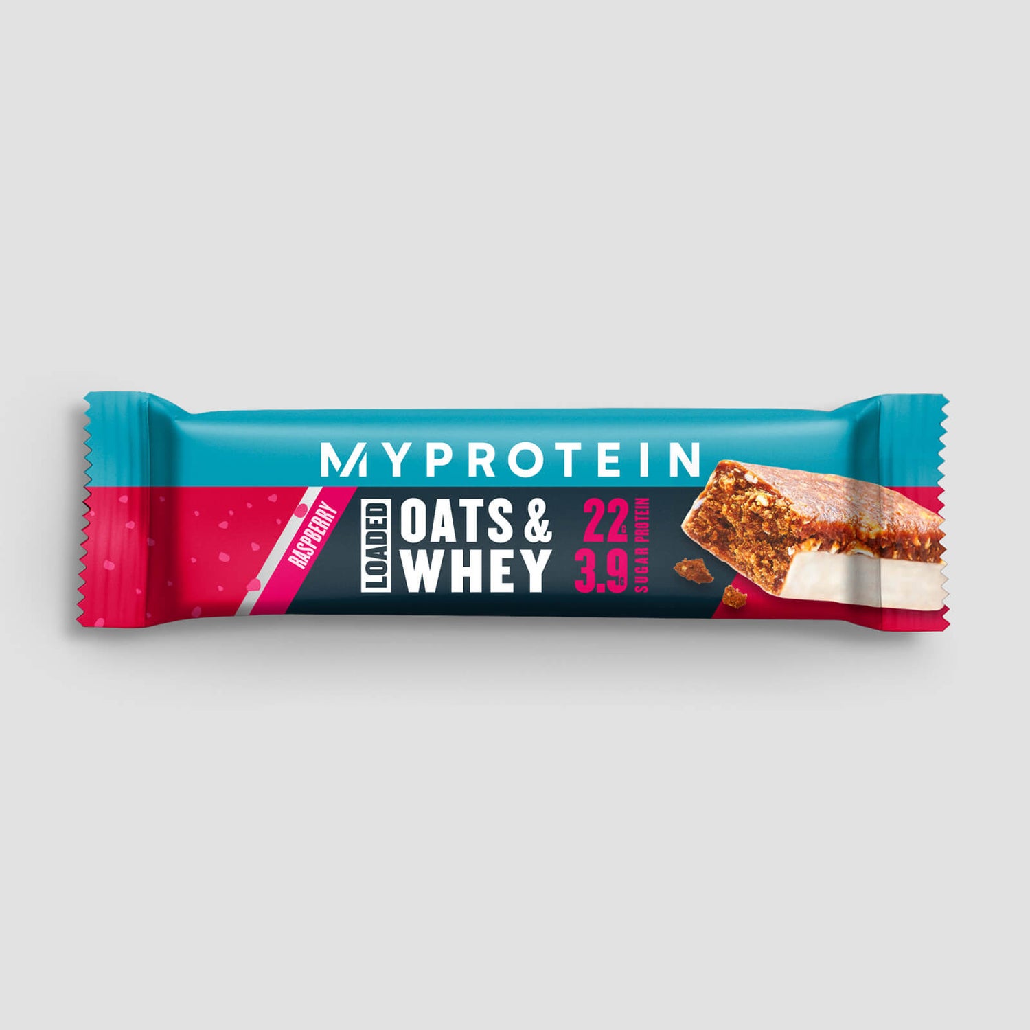 Oats & Whey Protein Bar (Smakprov) - Real Raspberry