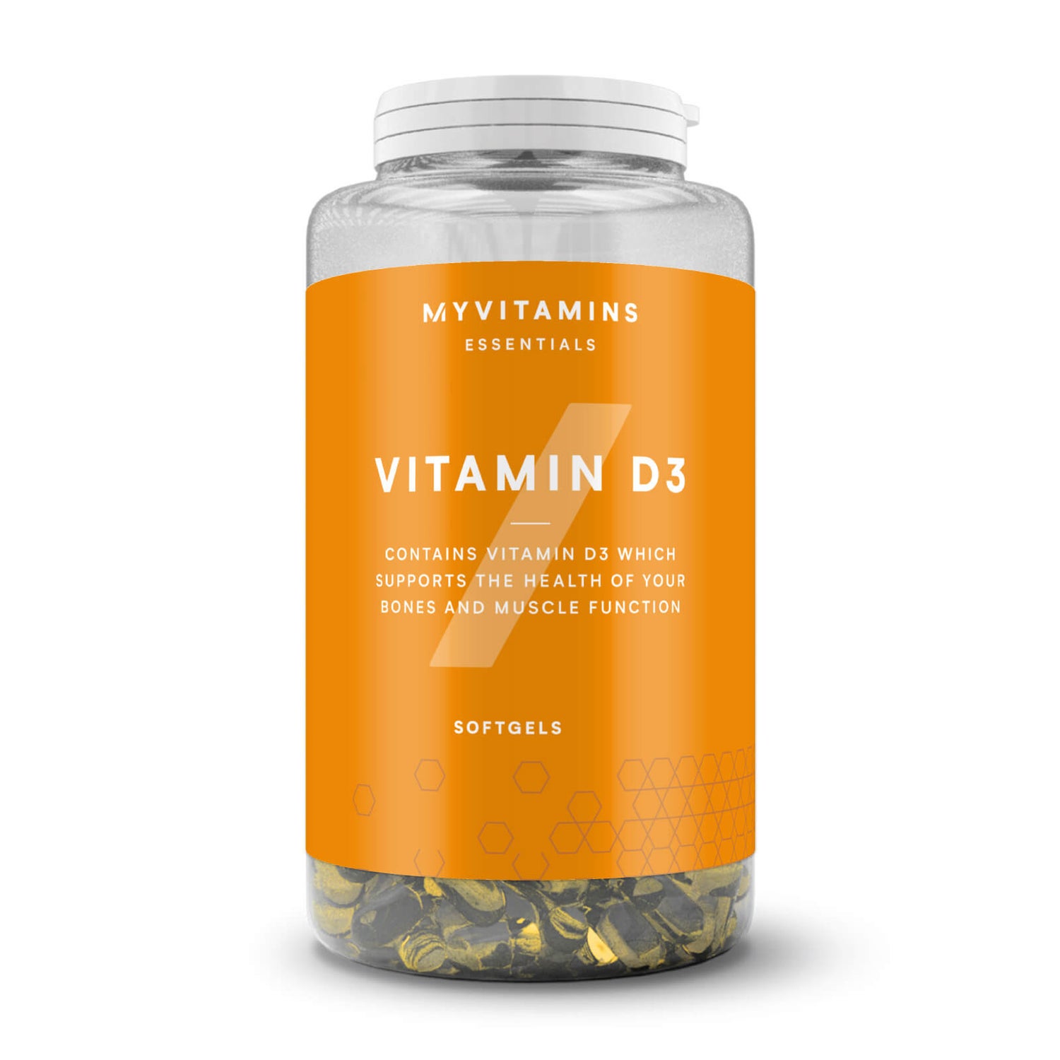 Vitamina D3 in Capsule - 180Softgel - Non-Vegan