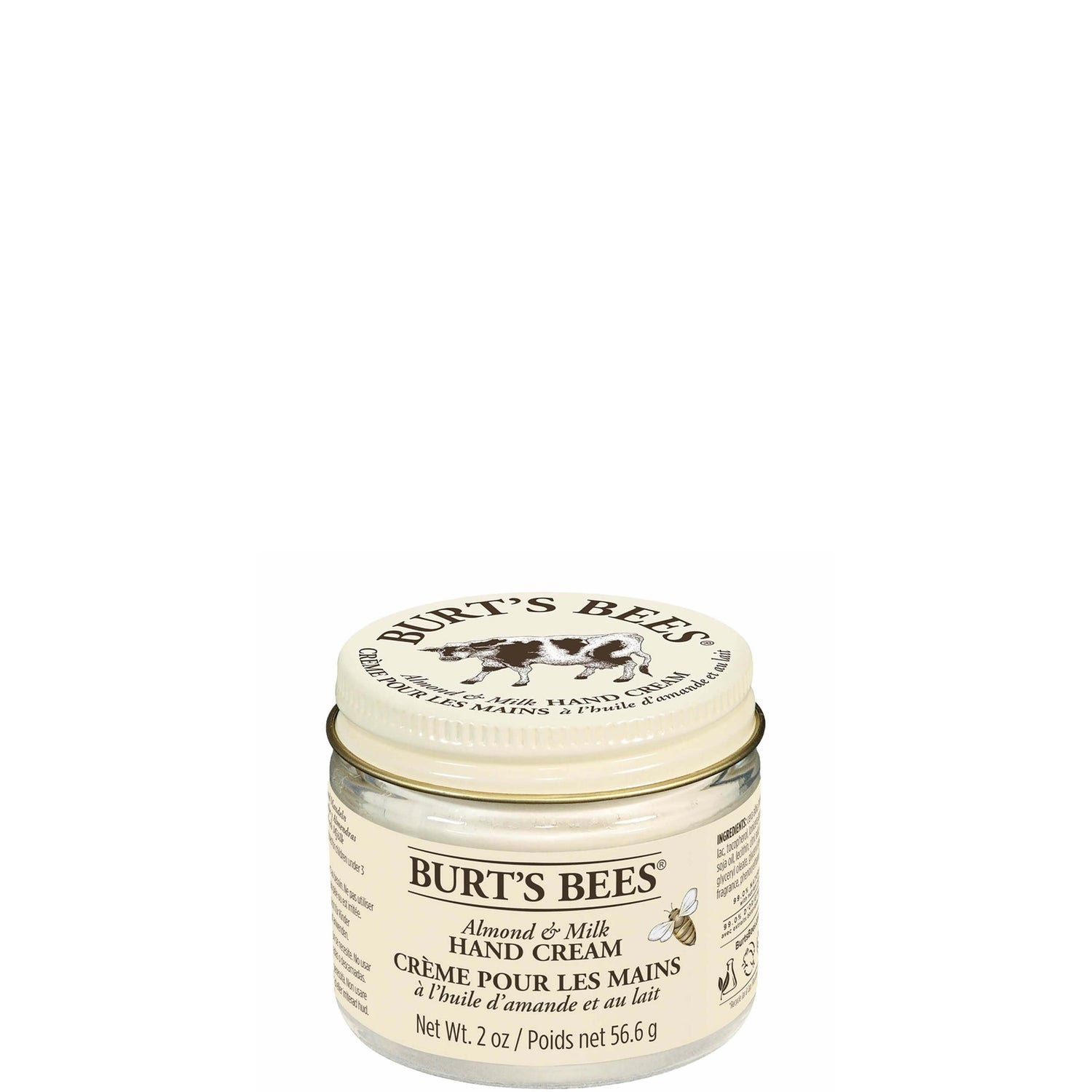 Creme de Mãos Amêndoas e Leite da Burt's Bees 57 g