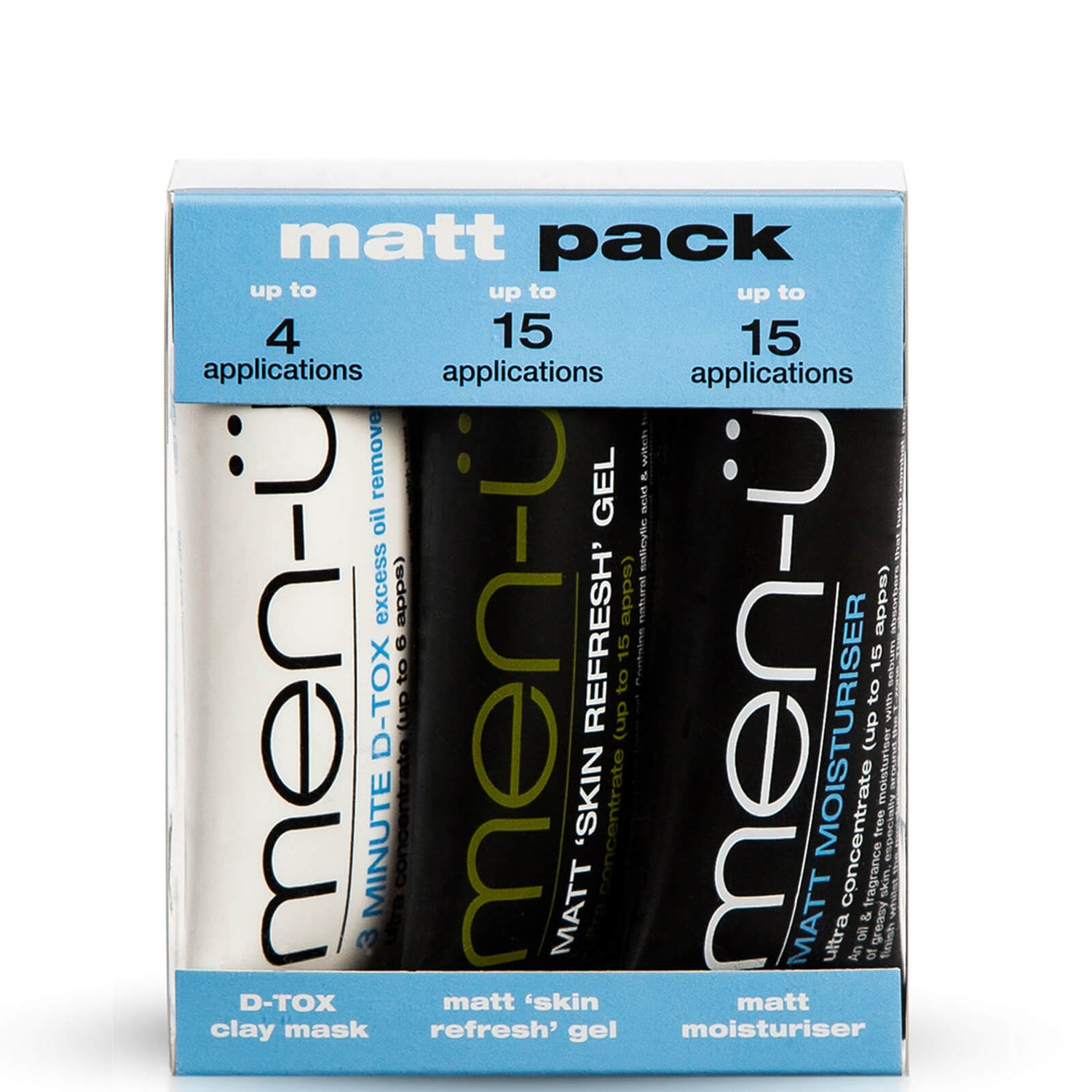men-ü Matt Pack（3 個產品）