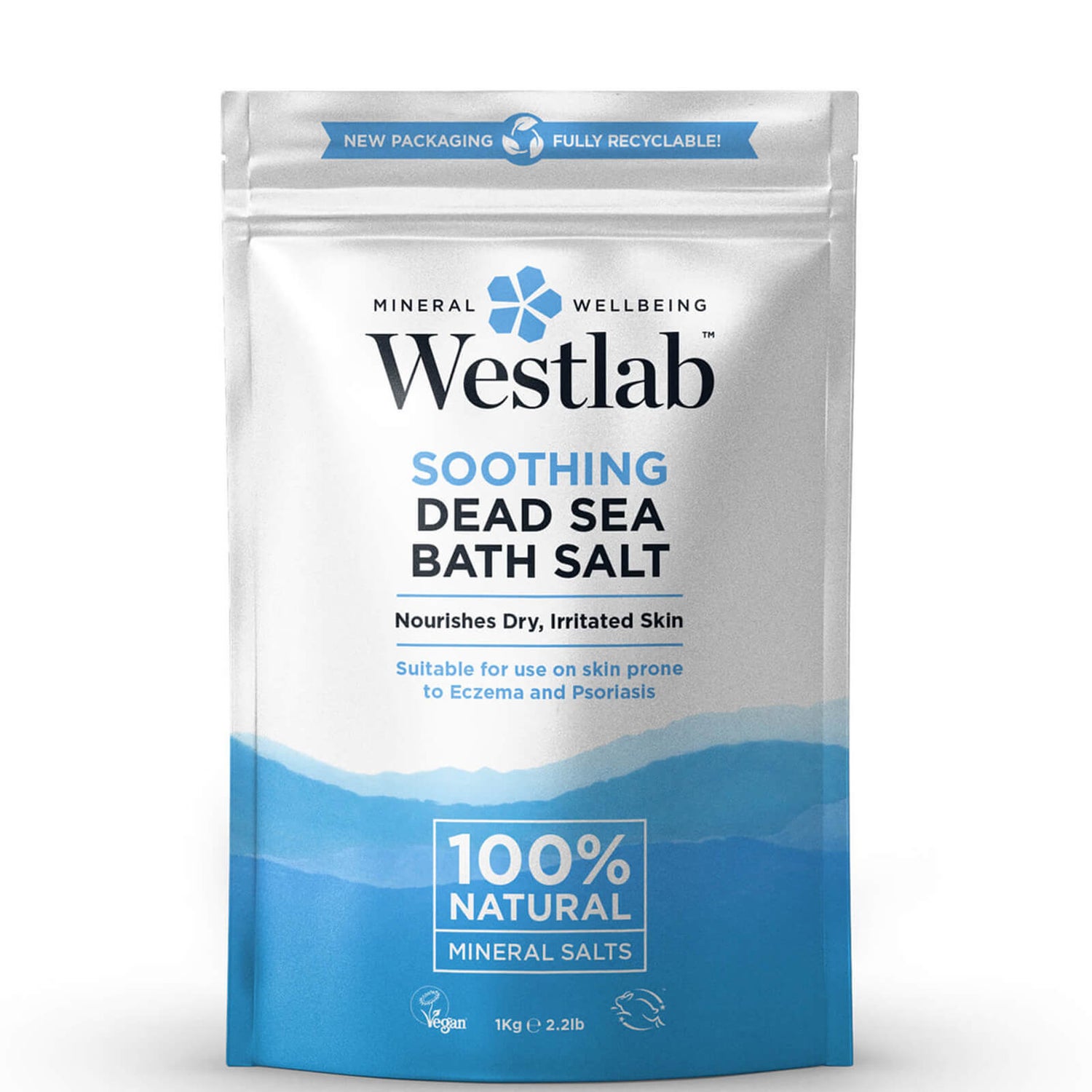 Sal do Mar Morto da Westlab 1 kg