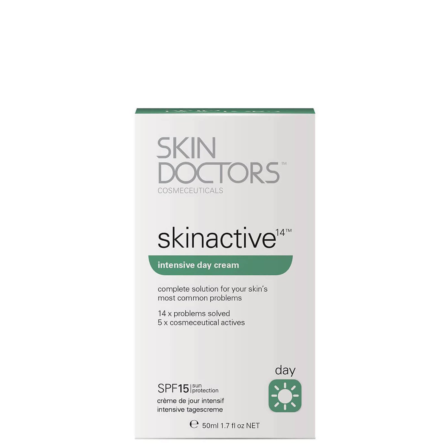 Skin Doctors Skinactive 14 Intensive Day Cream -päivävoide (50ml)