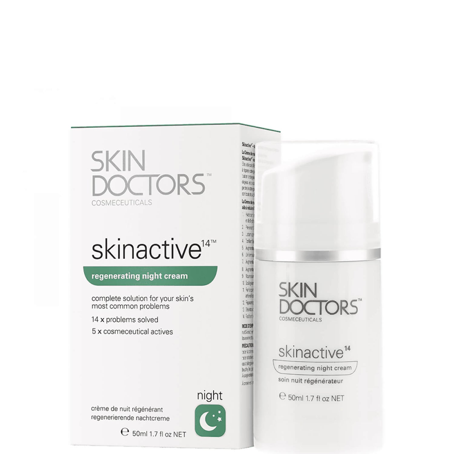 Skin Doctors Skinactive 14 Regenerating Night Cream (50 ml)