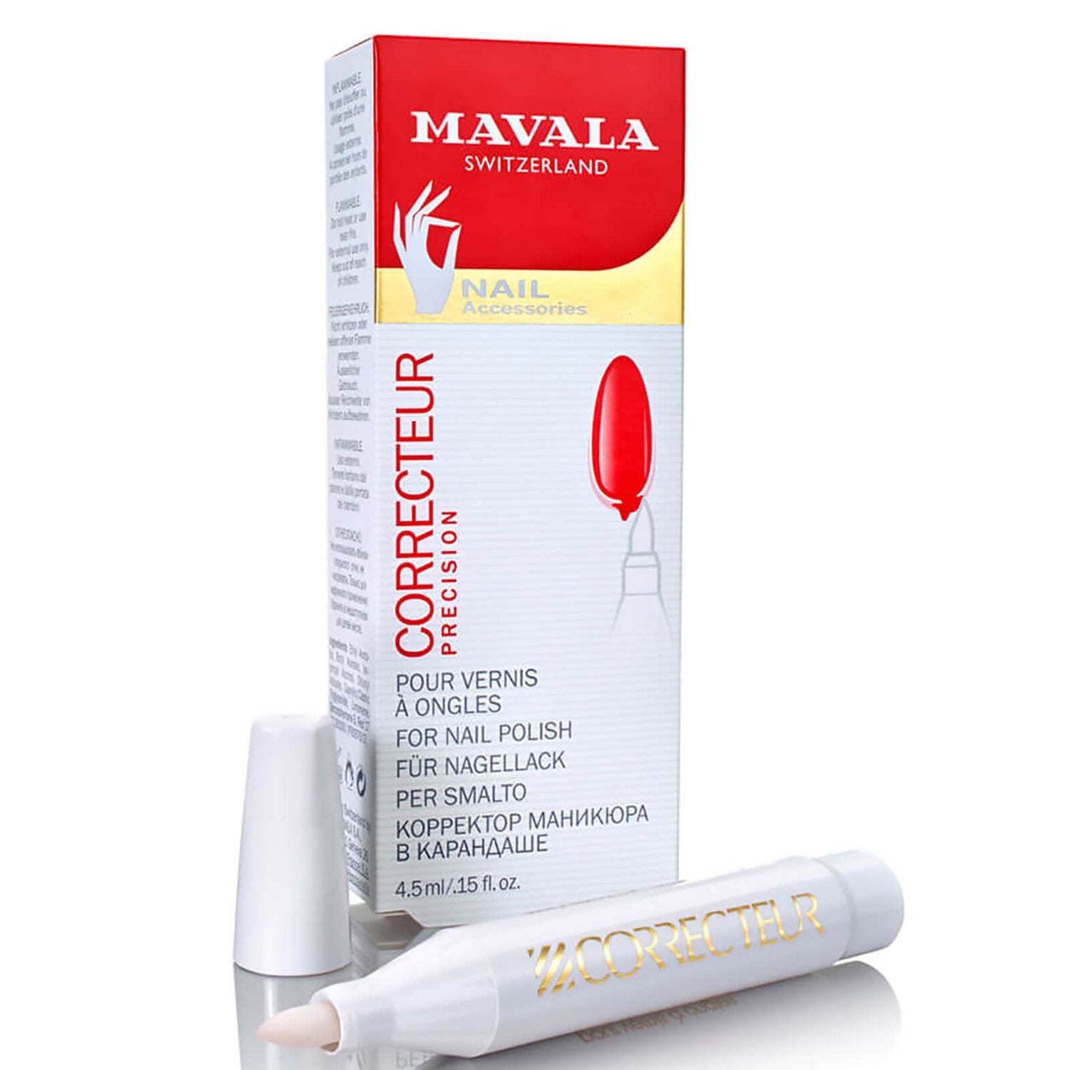  Correcteur de Mavala - Para esmalte de uñas (4.5 ml)