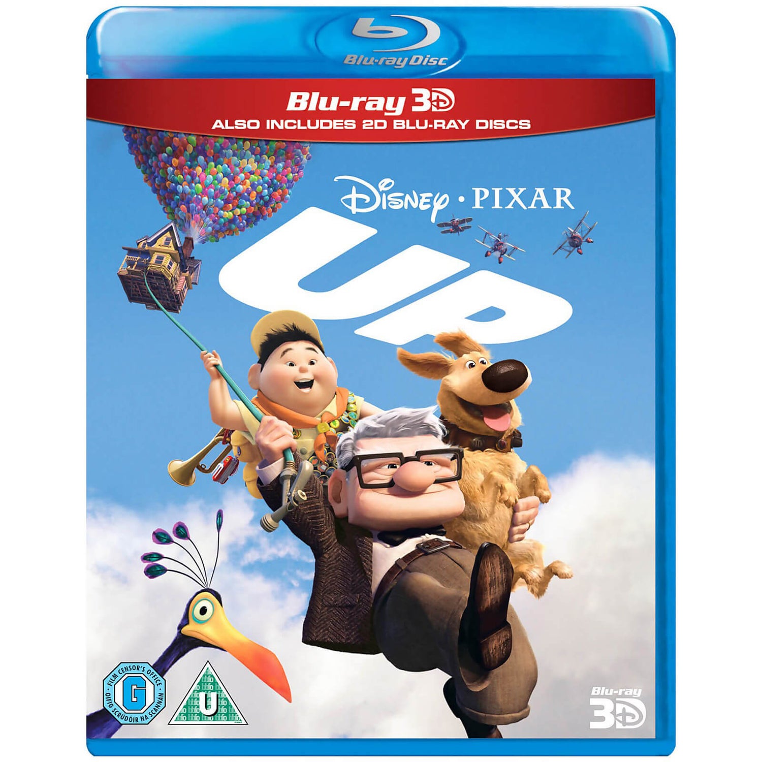 Up 3D (Includes 3D Blu-Ray and Blu-Ray Copy) Blu-ray - Zavvi US