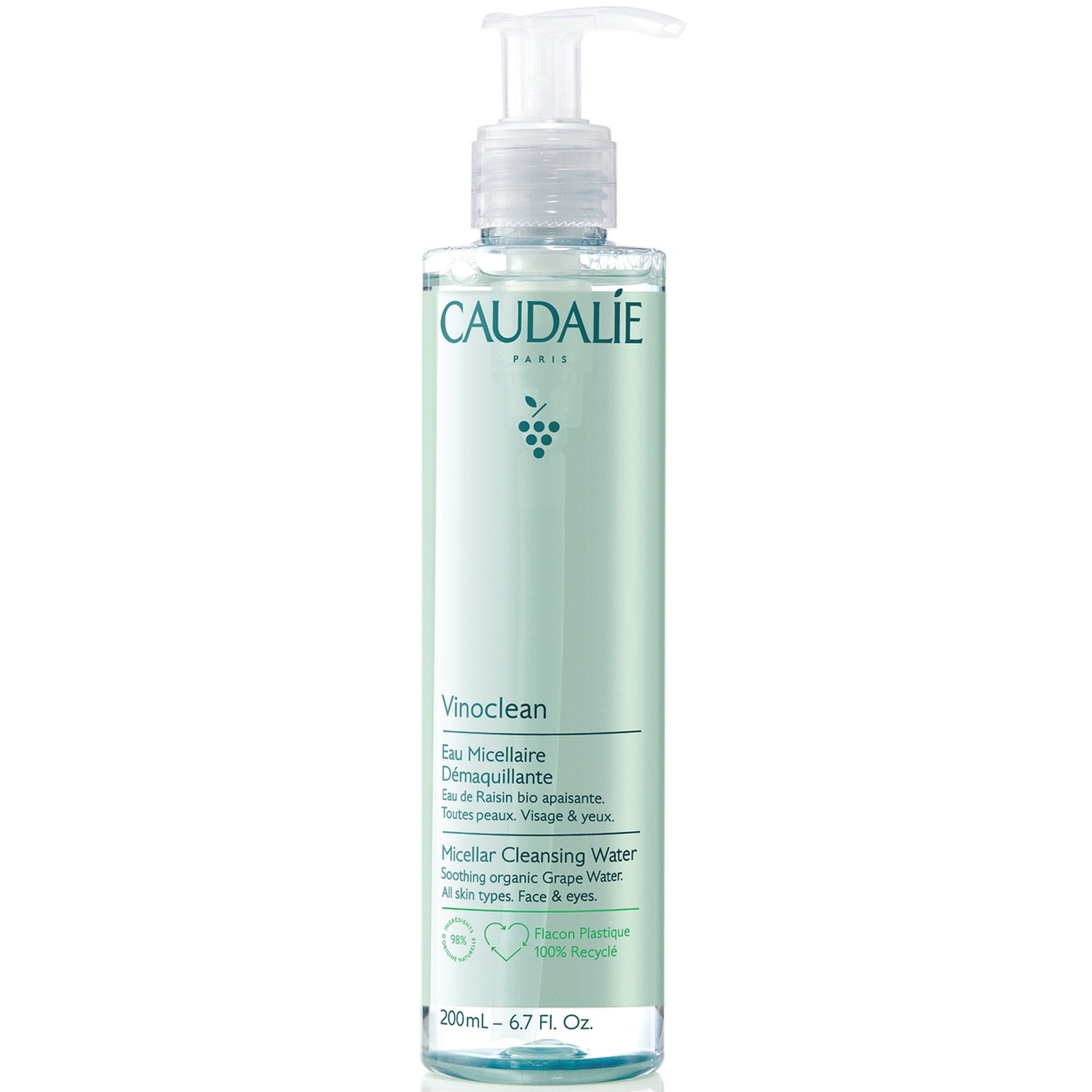 Caudalie Vinoclean Micellar Cleansing Water 200 ml