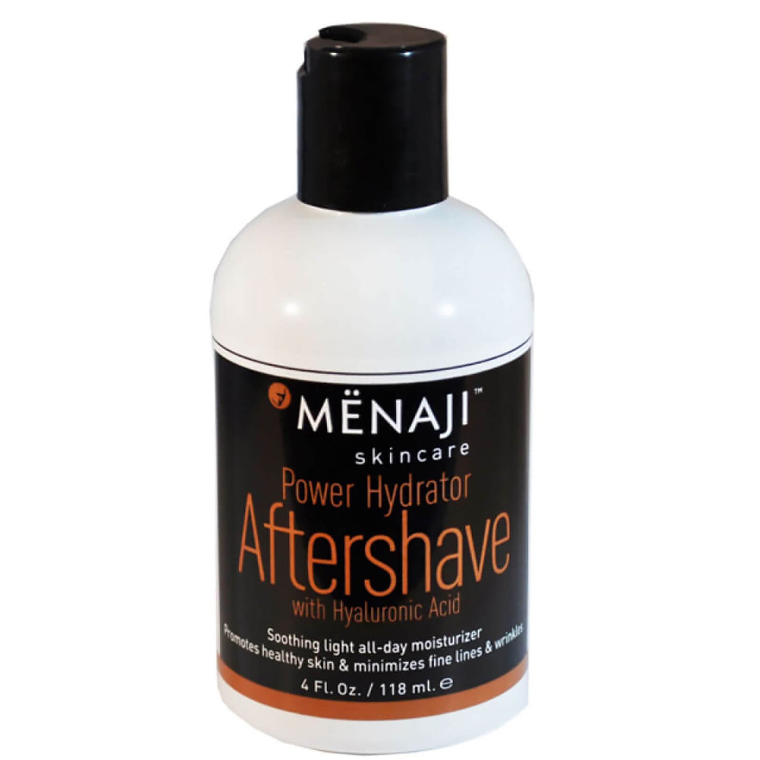 Menaji Power Hydrator Aftershave with Hyaluronic Acid -aftershave hyaluronihapolla (4oz./118ml)