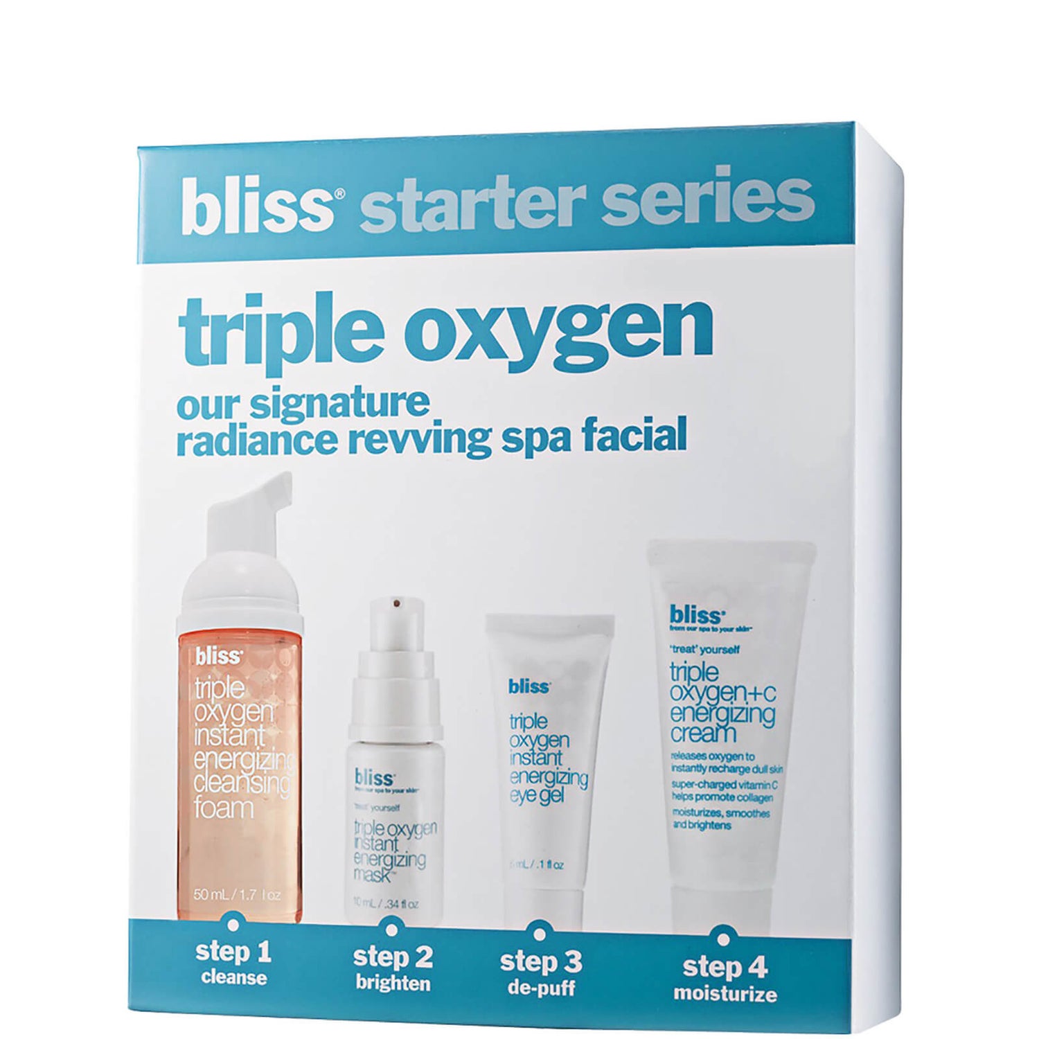 bliss Triple Oxygen Starter Kit (4 Produkte)