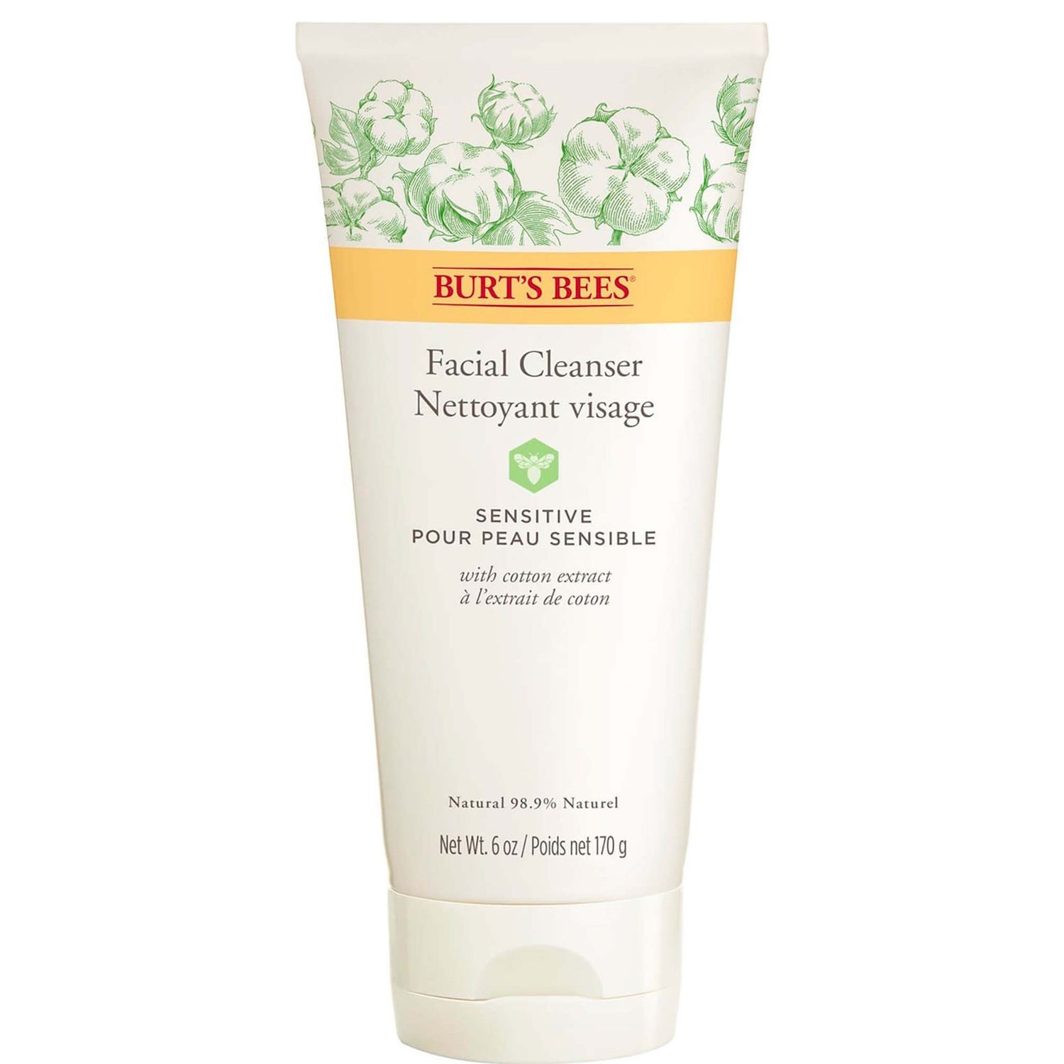 Burt's Bees Sensitive Facial Cleanser 170g