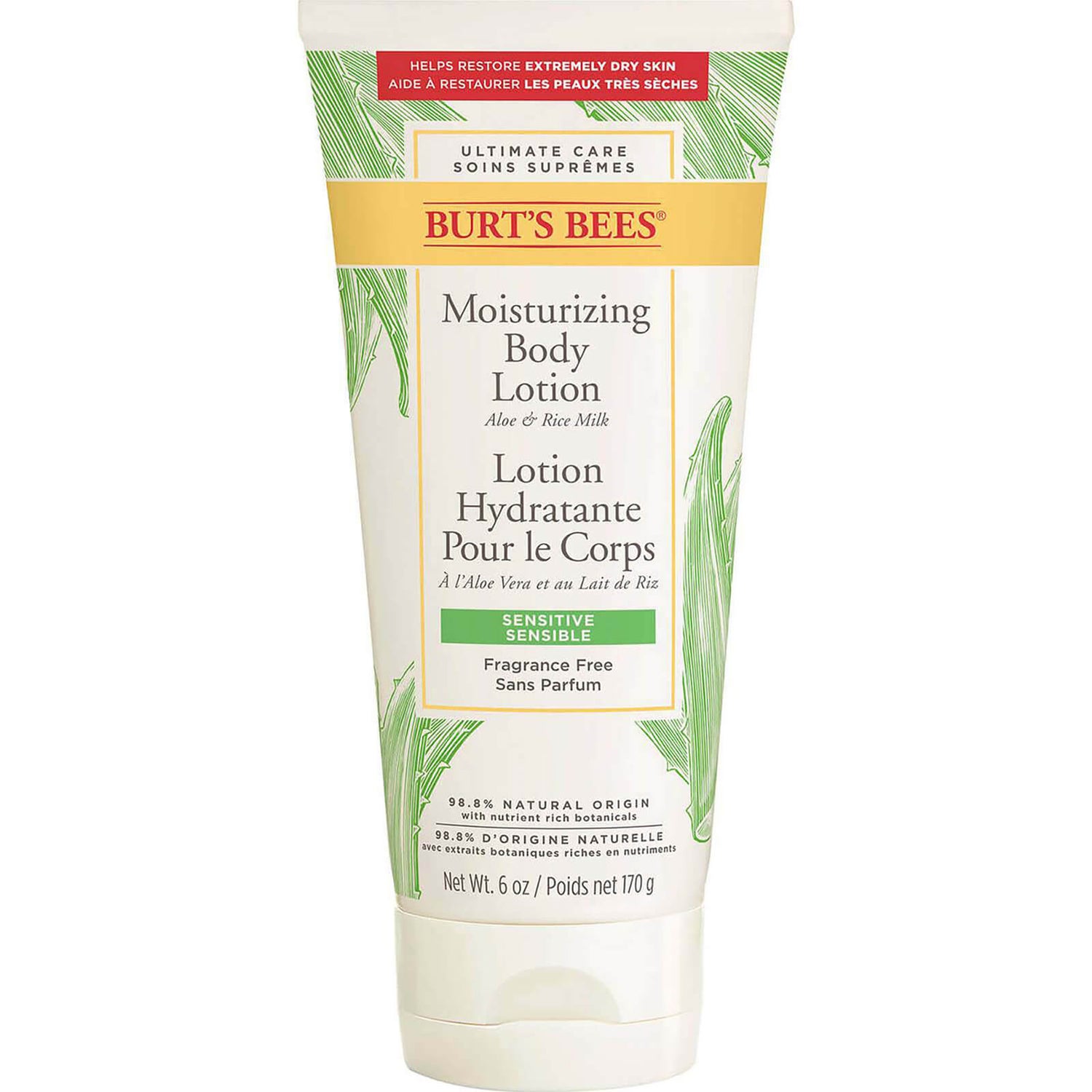 Burt's Bees Body Lotion - Fragrance Free 6fl oz