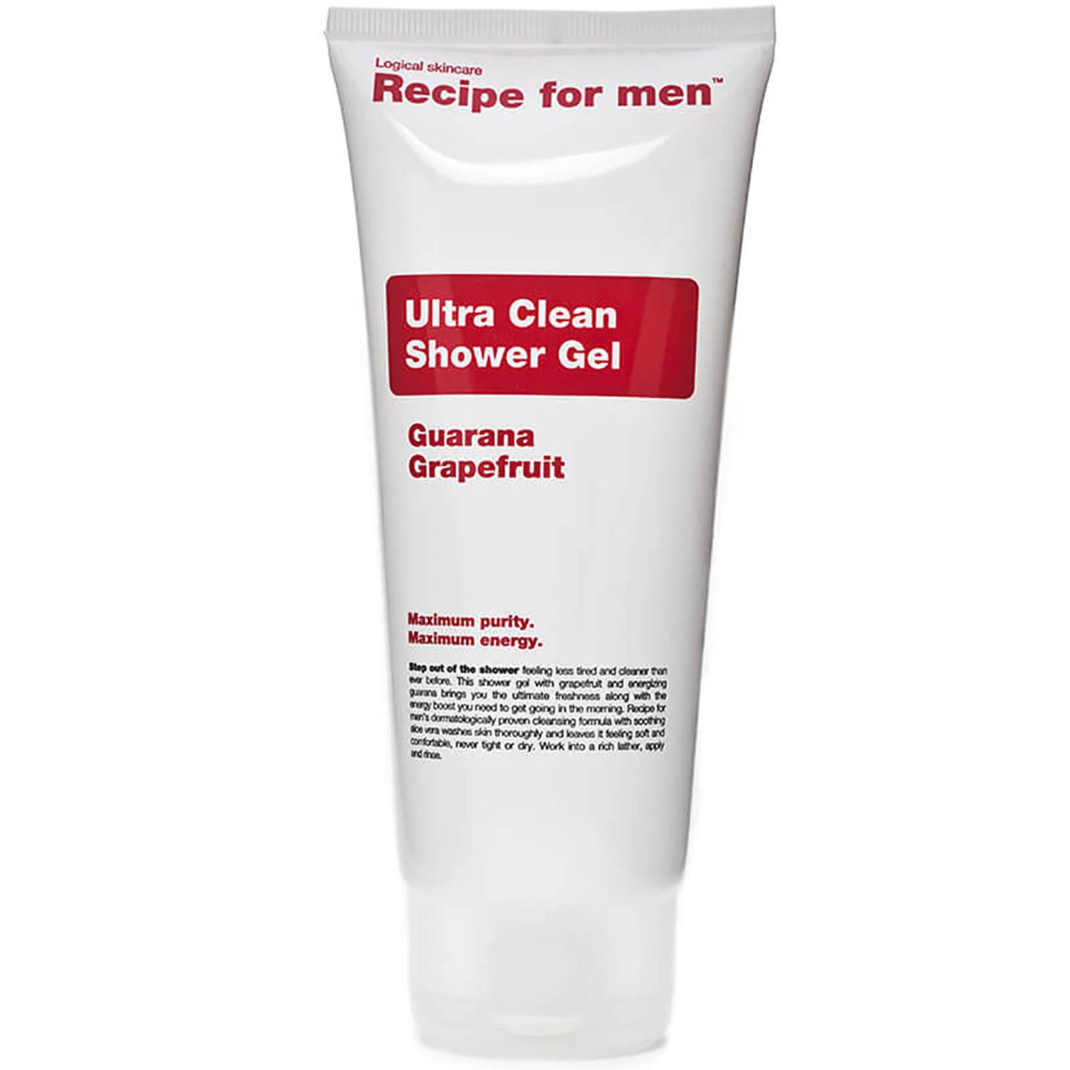 Мужской гель для душа «Глубокое очищение» Recipe for Men — Ultra Clean Shower Gel 200 мл