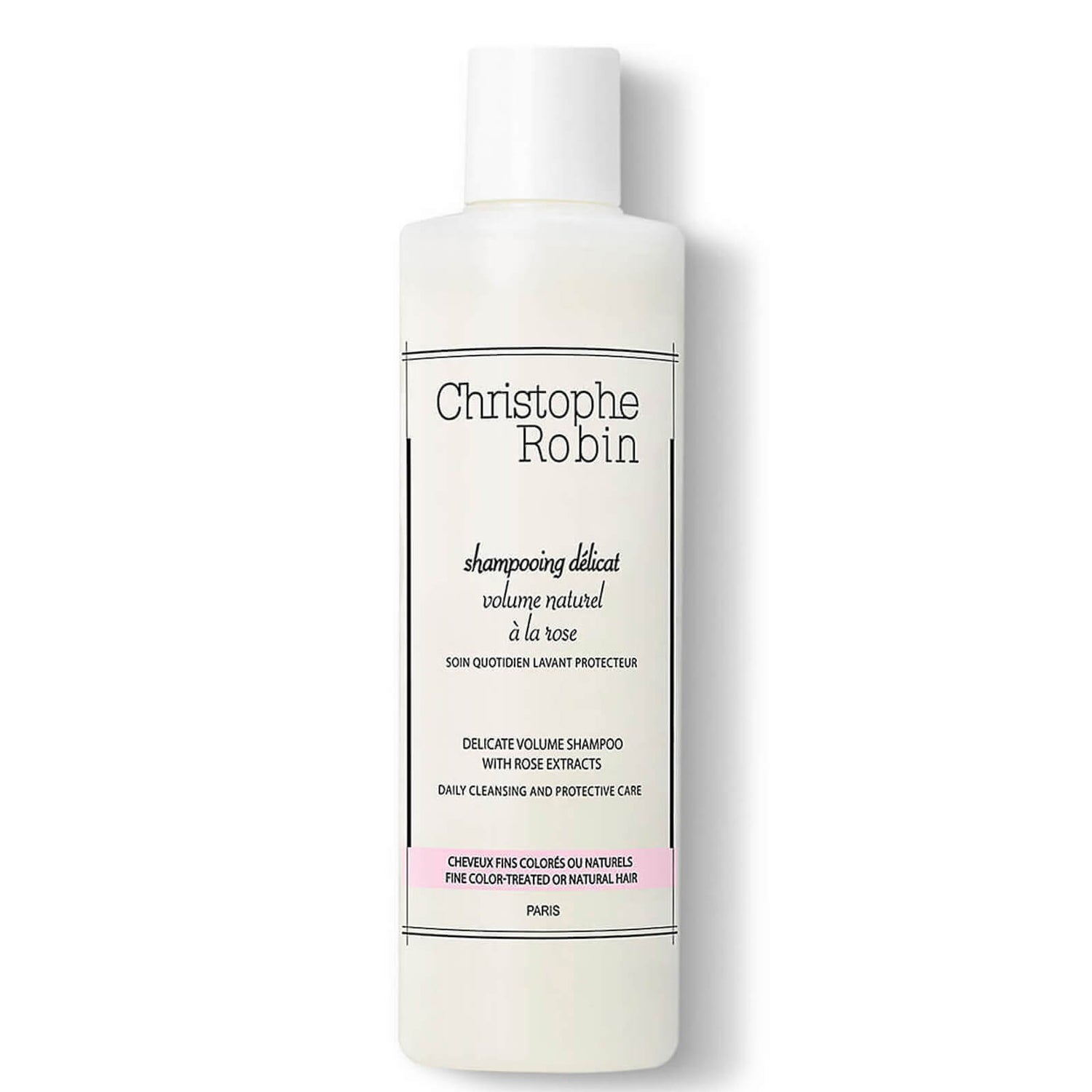 Christophe Robin Delicate Volumizing Shampoo with Rose Extracts (250ml)