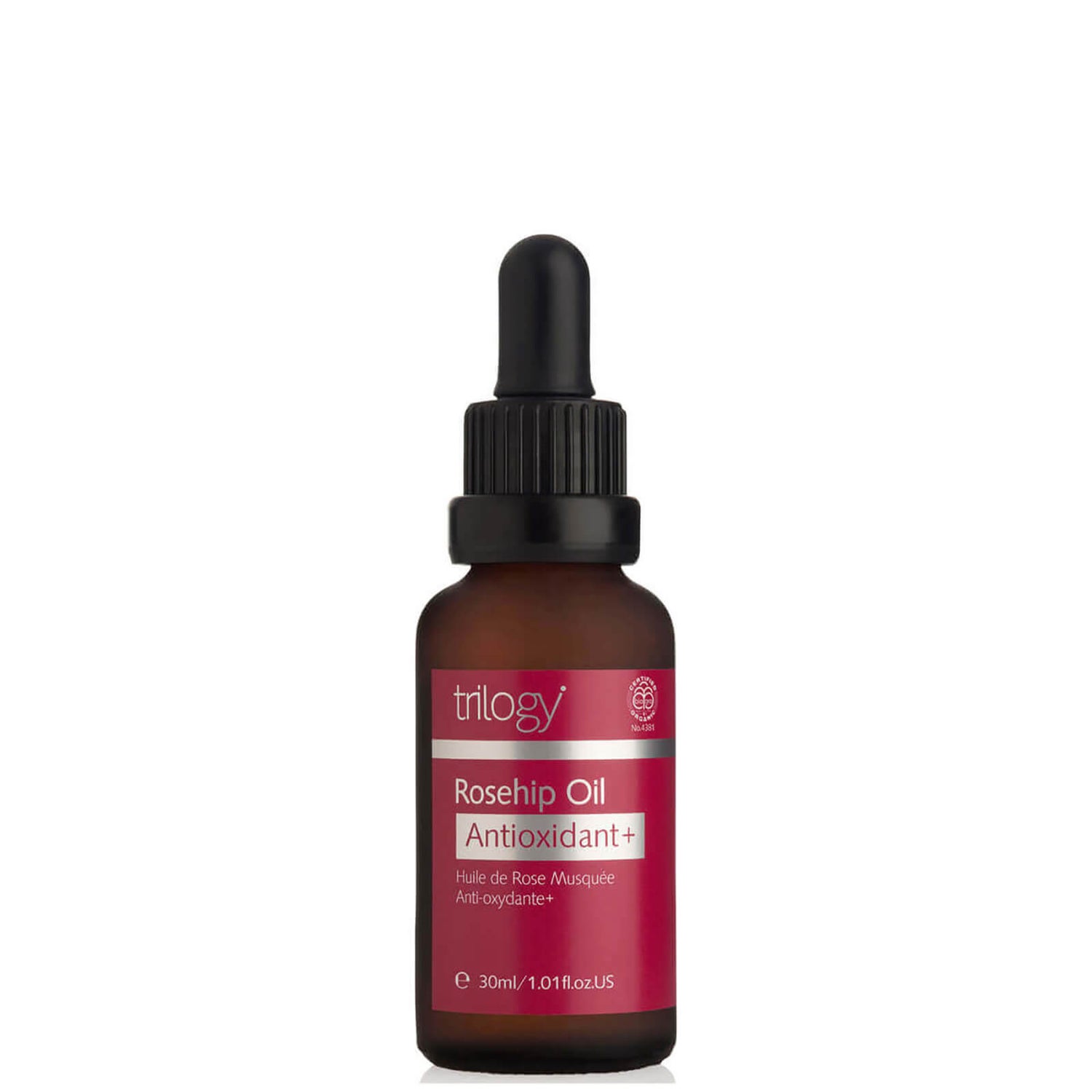 Антиоксидантное масло шиповника Trilogy Rosehip Oil Antioxidant+ 30 мл