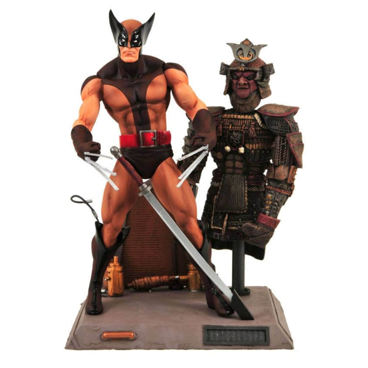 Diamond Select Marvel Select Action Figure - Wolverine (Costume marron)