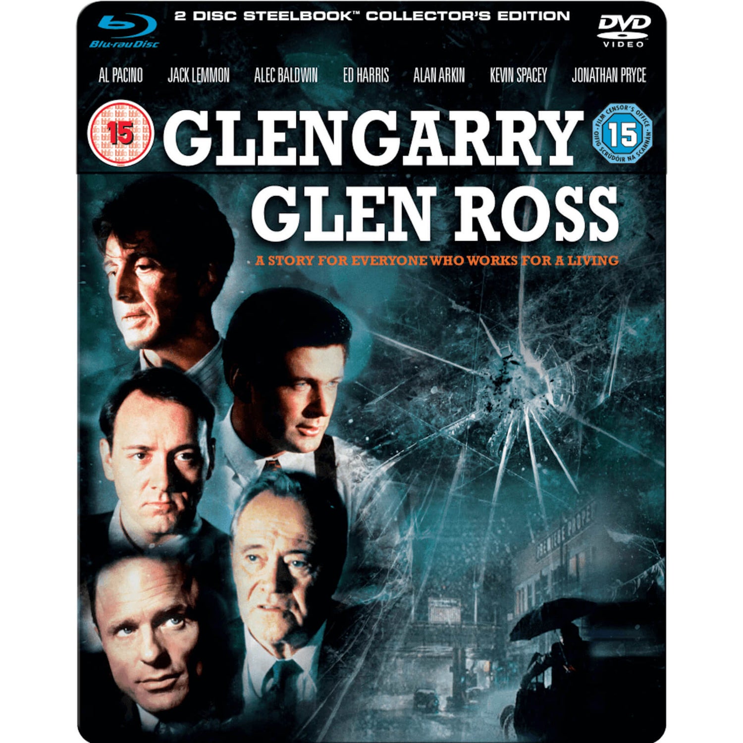 Glengarry Glen Ross - Steelbook Edition (Blu-Ray and DVD)