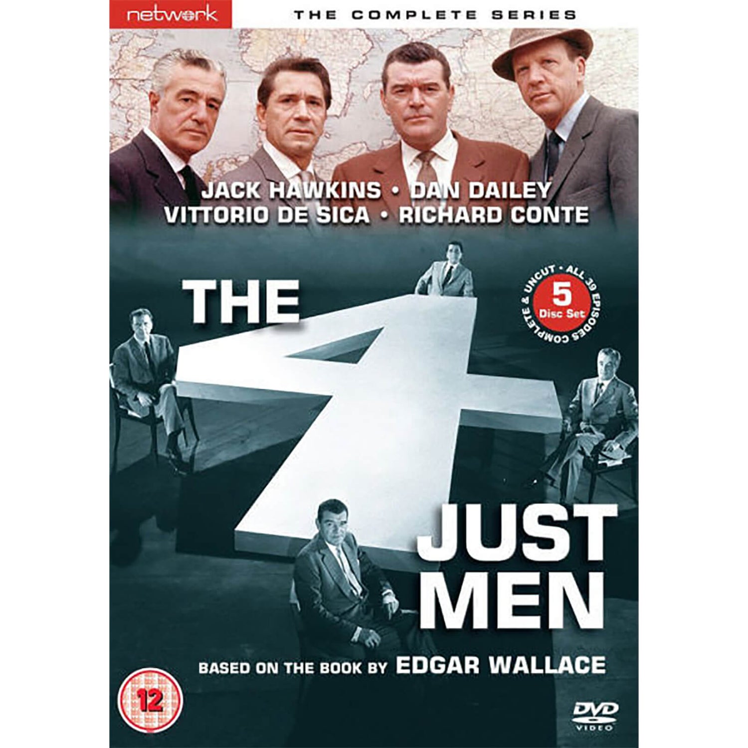 The Four Just Men - The Complete Series DVD | Zavvi.de