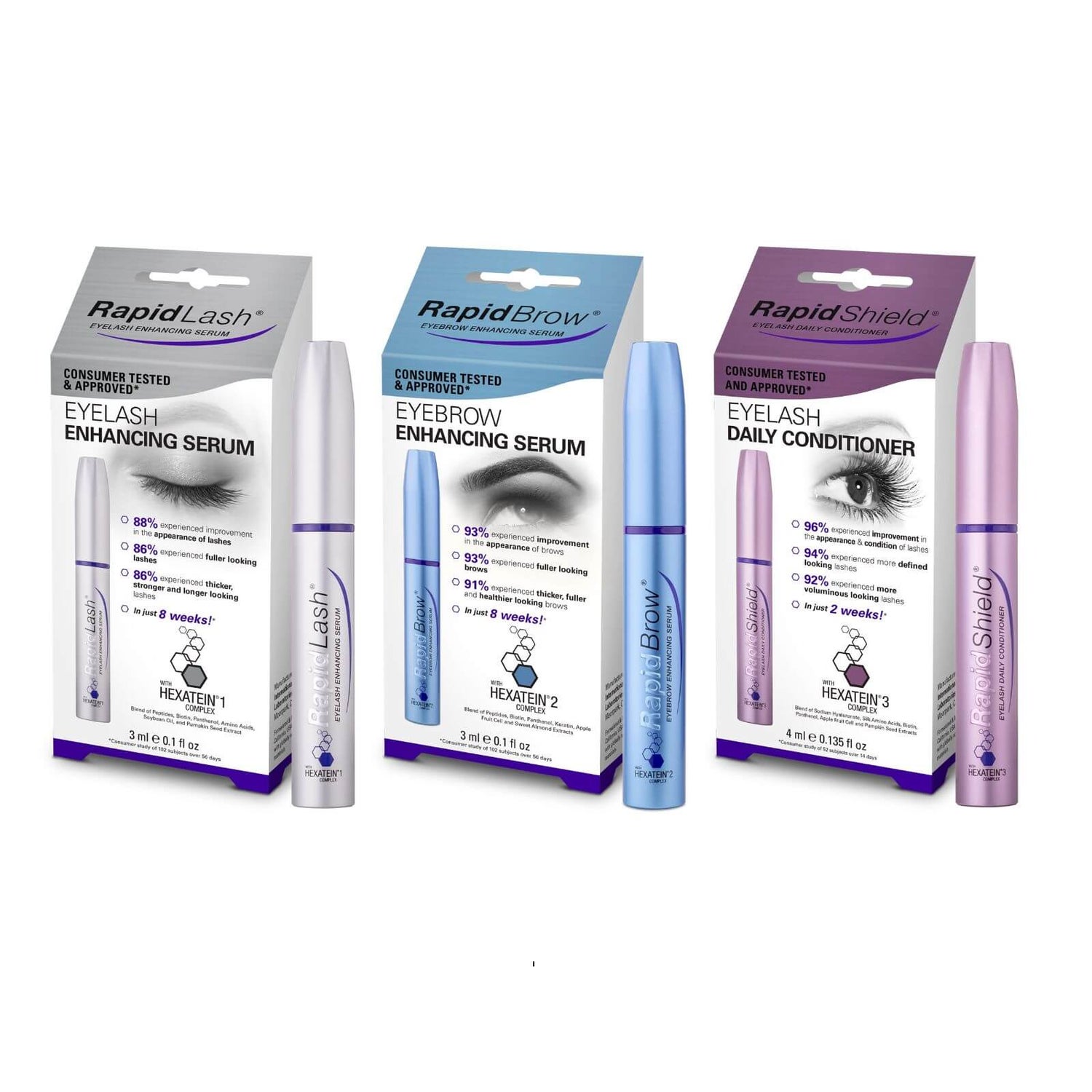 RapidLash, RapidBrow & RapidShield Eyelash & Brow Enhancer & Conditioner