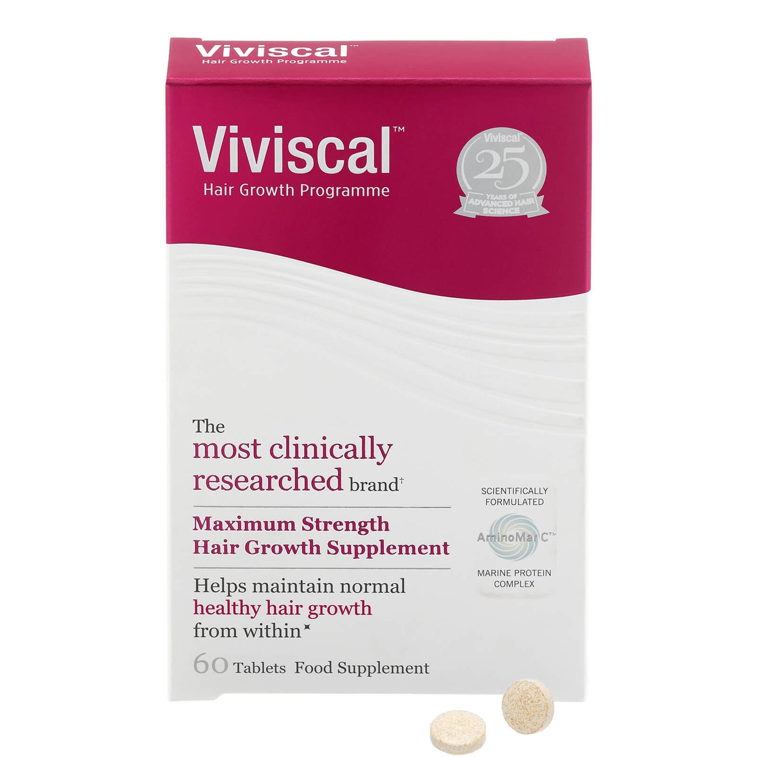 Viviscal Maximum Strength Supplements (60 comprimidos)