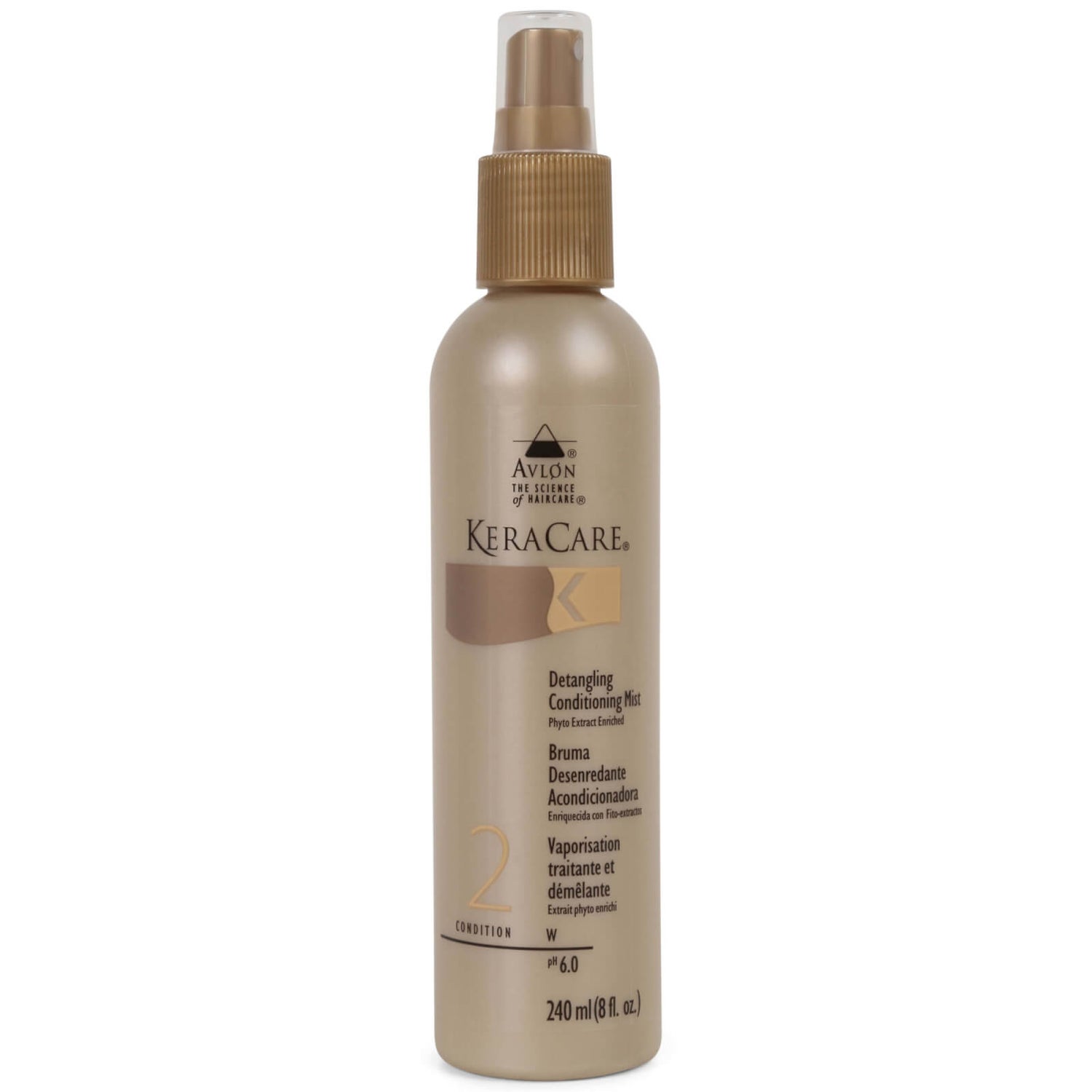 KeraCare Detangling odżywka do włosów w sprayu ułatwiająca rozczesywanie (240 ml)