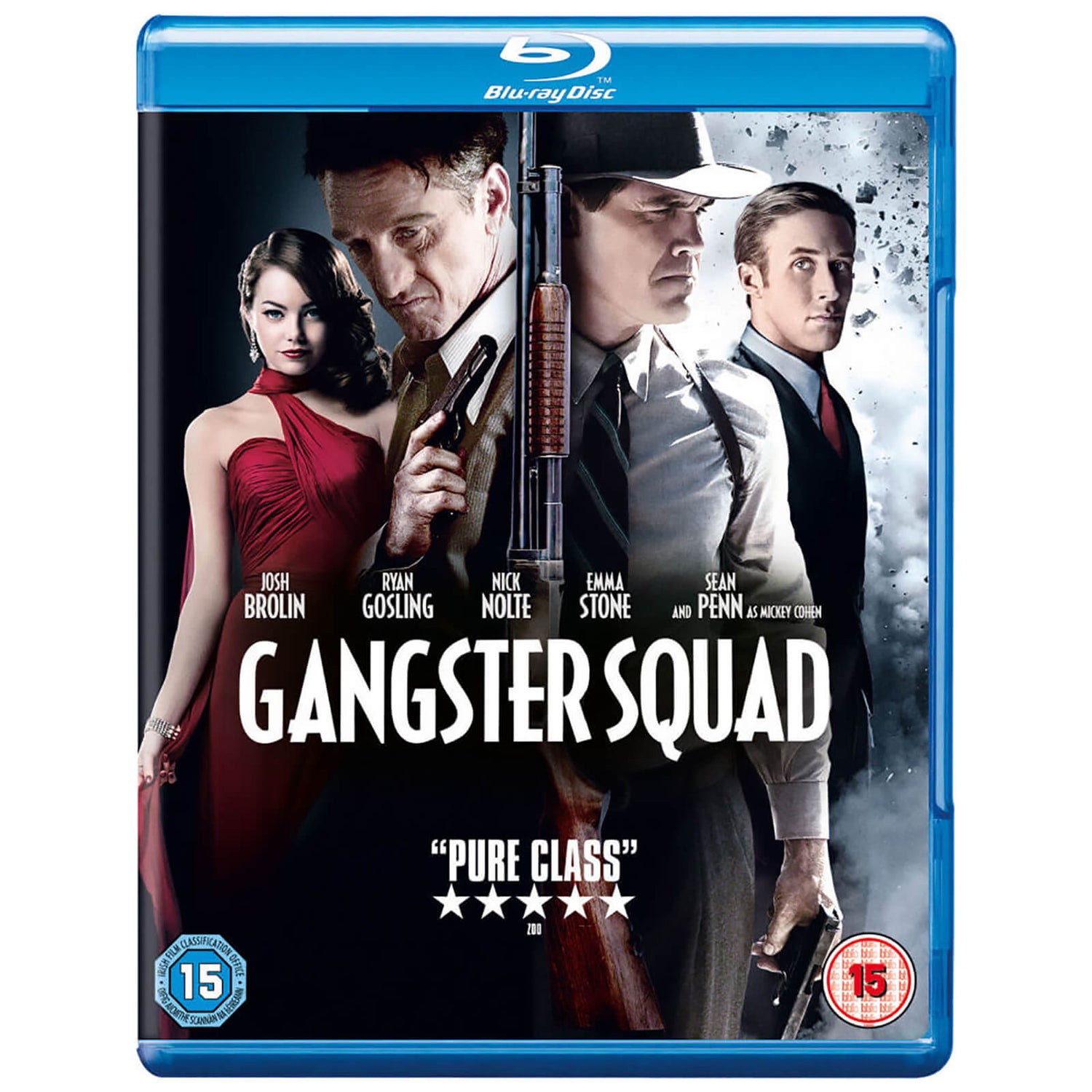 Gangster Squad Blu-ray Zavvi UK