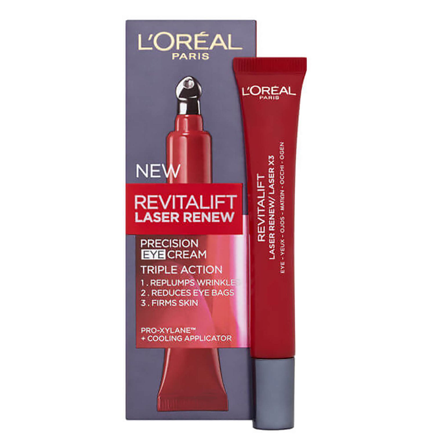 L'Oréal Paris Dermo Expertise Revitalift Laser Renew Precision Eye Cream - Triple Action (15 ml)