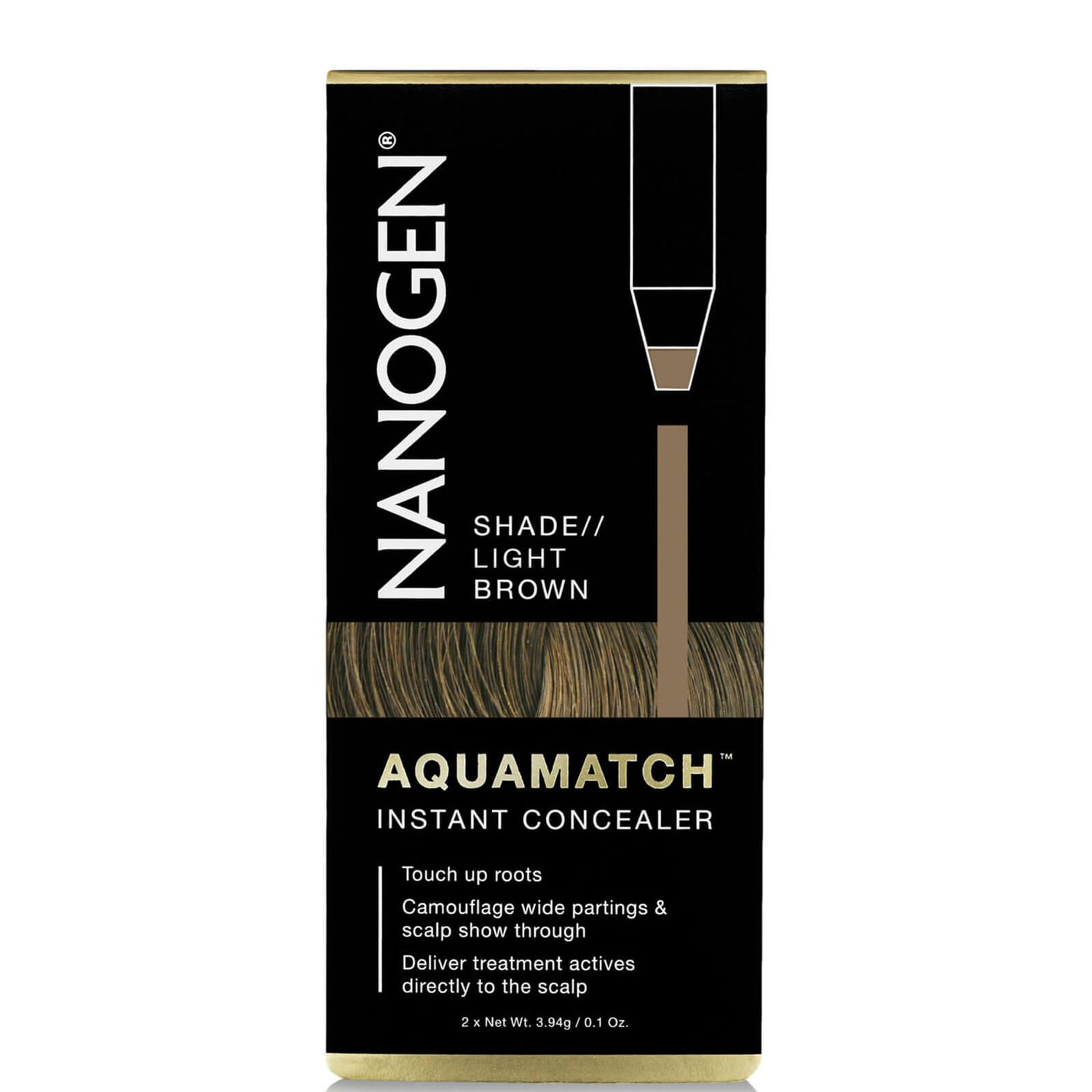 Aquamatch Nanogen brun clair (2x3)
