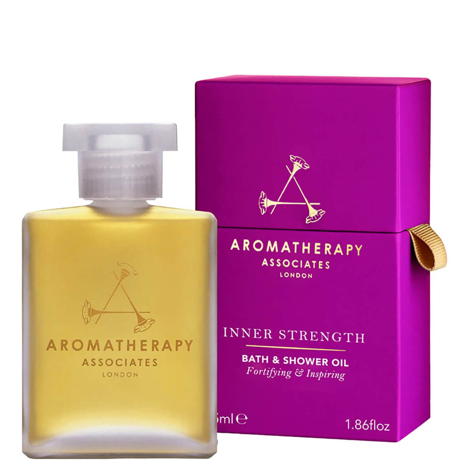 Aromatherapy Associates olio bagno e doccia forza interiore (55 ml)