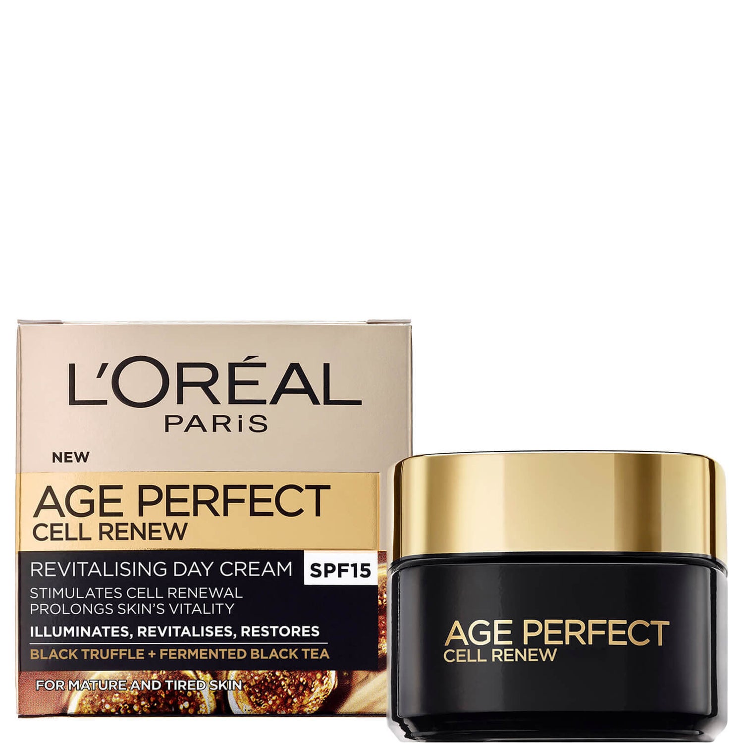 L'Oréal Paris Dermo Expertise Age Perfect Cell Renew Advanced Restoring Day Cream - SPF15 (50ml)
