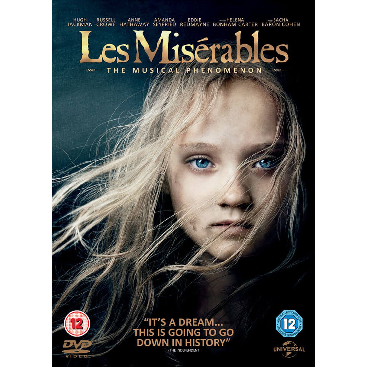 Les Misérables DVD - Zavvi UK