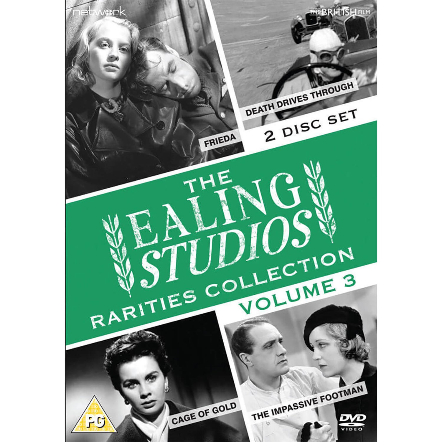 The Ealing Rarities Collection - Volume 3 (Champagne Charlie / Death Drives Through / The Impassive Footman / Frieda)