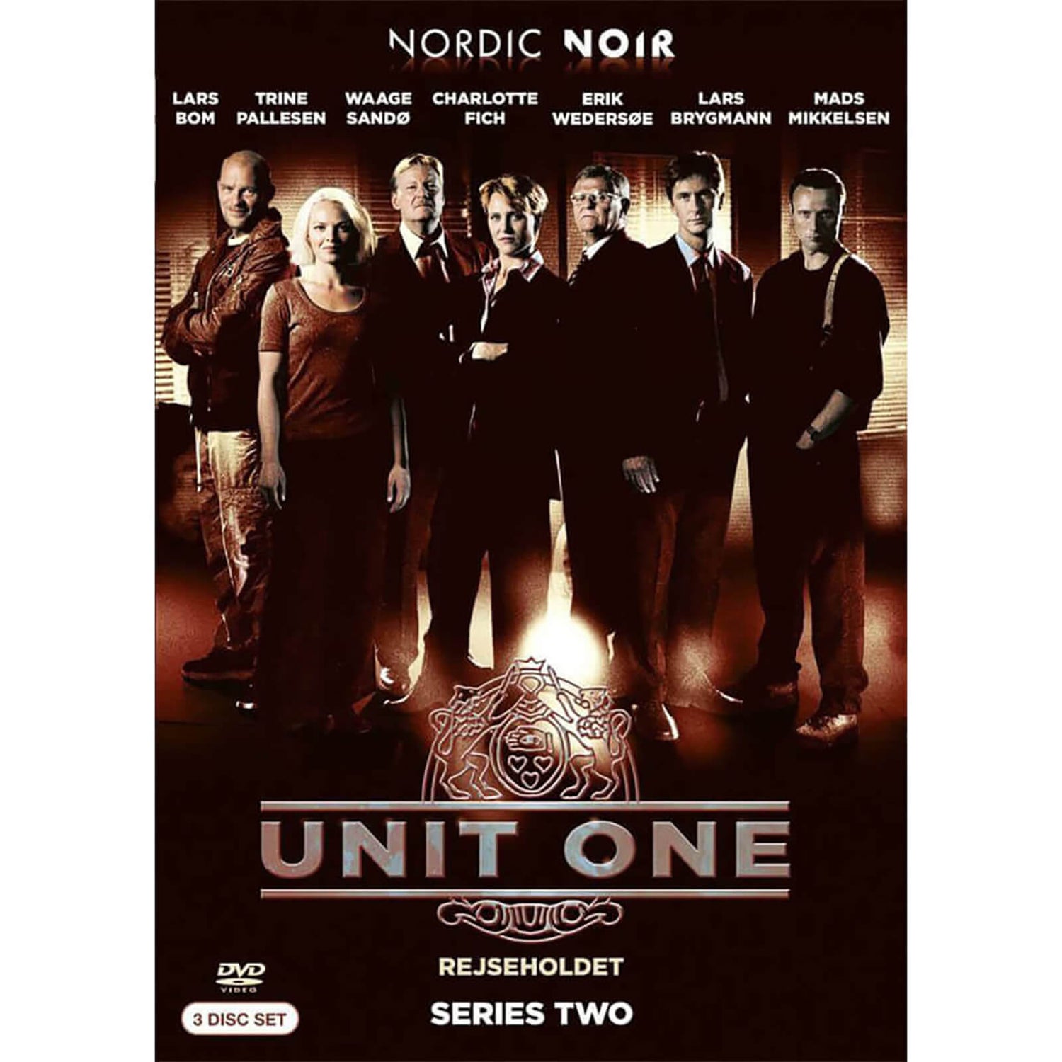 デンマーク版DVD Rejseholdet Unit Oneマッツ・ミケルセン