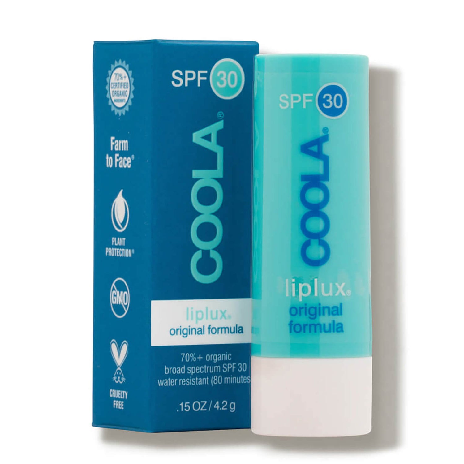 COOLA Liplux SPF 30 Organic Lip Sunscreen - Original (0.15 oz.)