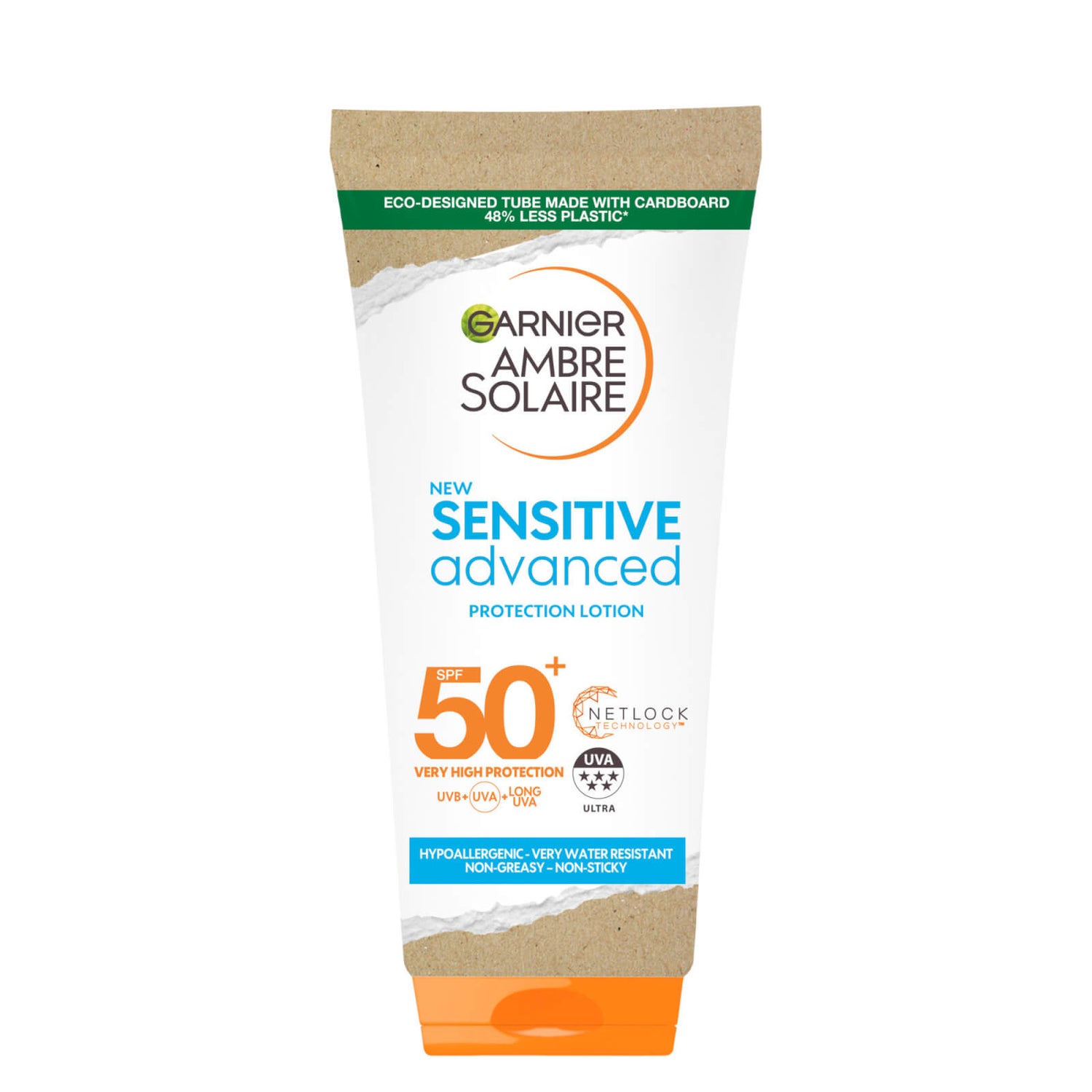 Garnier Ambre Solaire Sensitive Sun Cream SPF 50+ 200ml